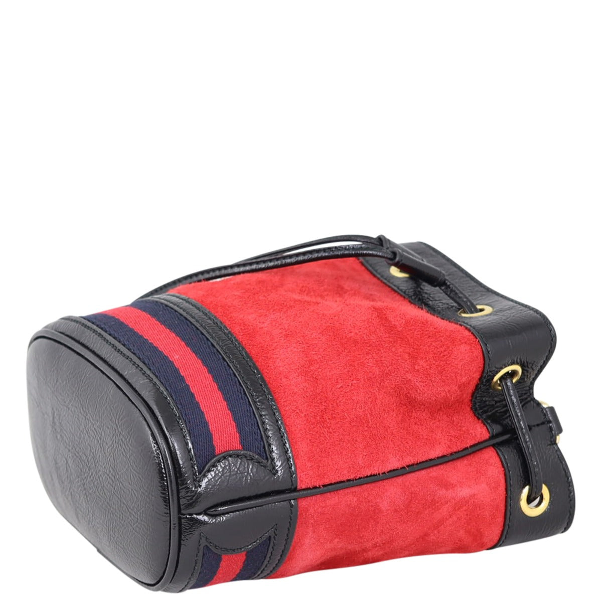 Gucci Ophidia Suede Bucket Bag Mini