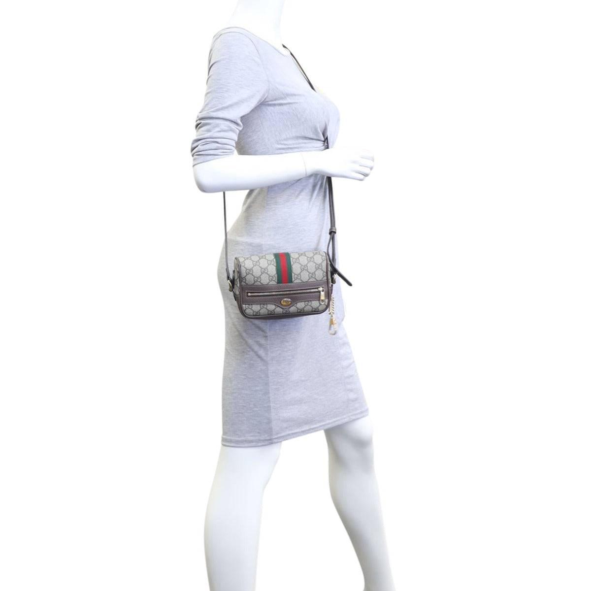 Gucci GG Supreme Ophidia Mini Shoulder Bag