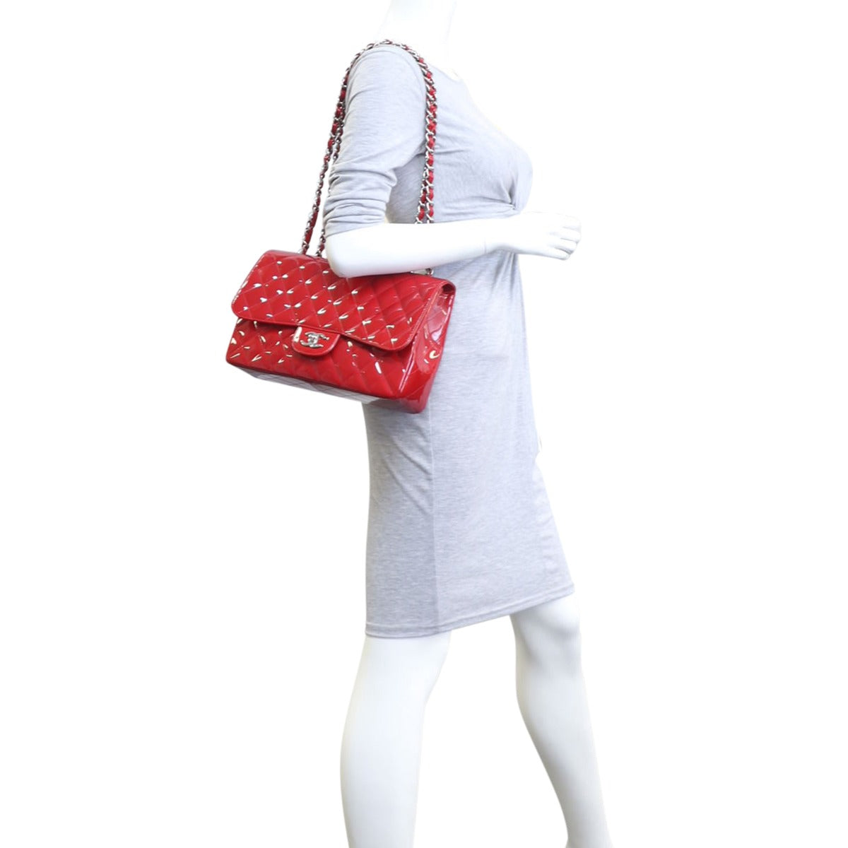 Chanel Classic Single Flap Jumbo | Red