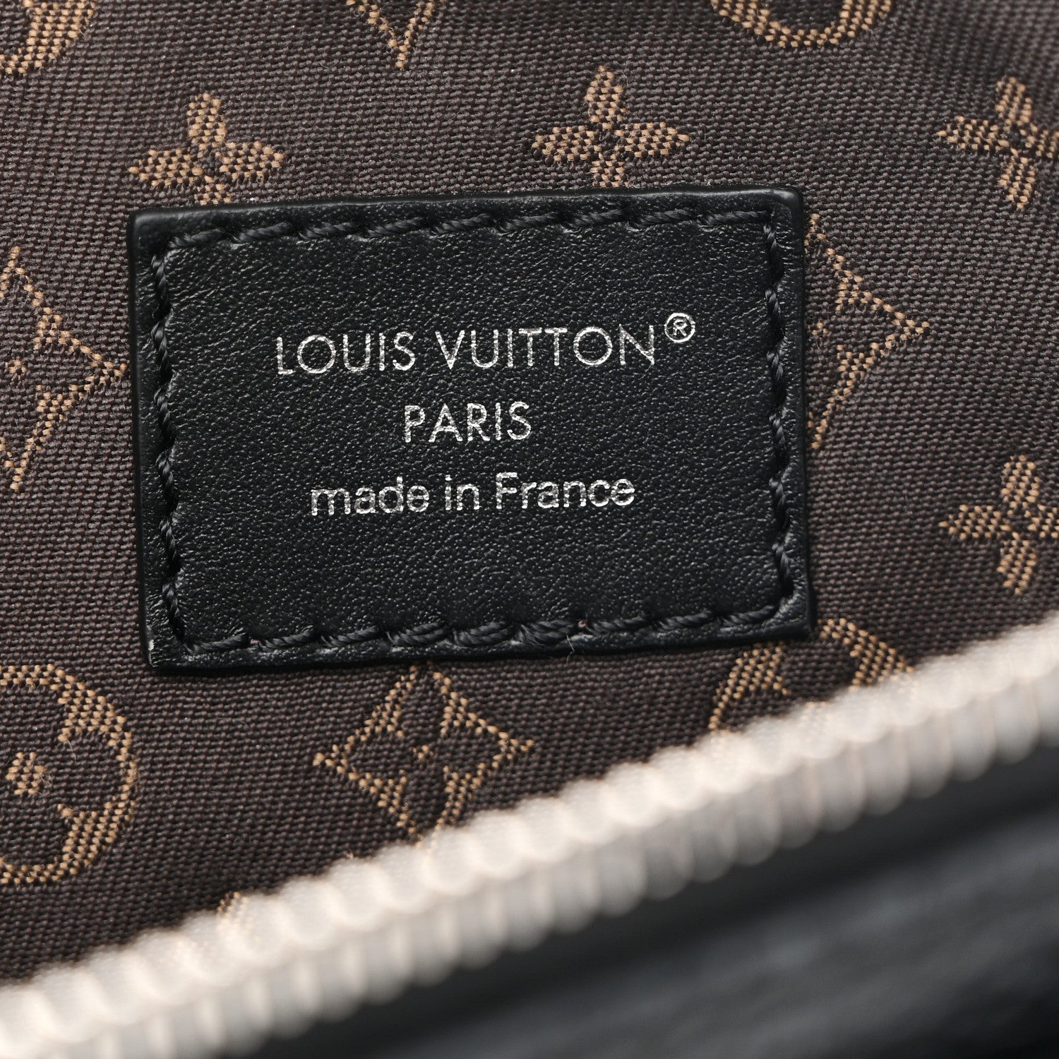 Pixel Lambskin LV Biker PM Black