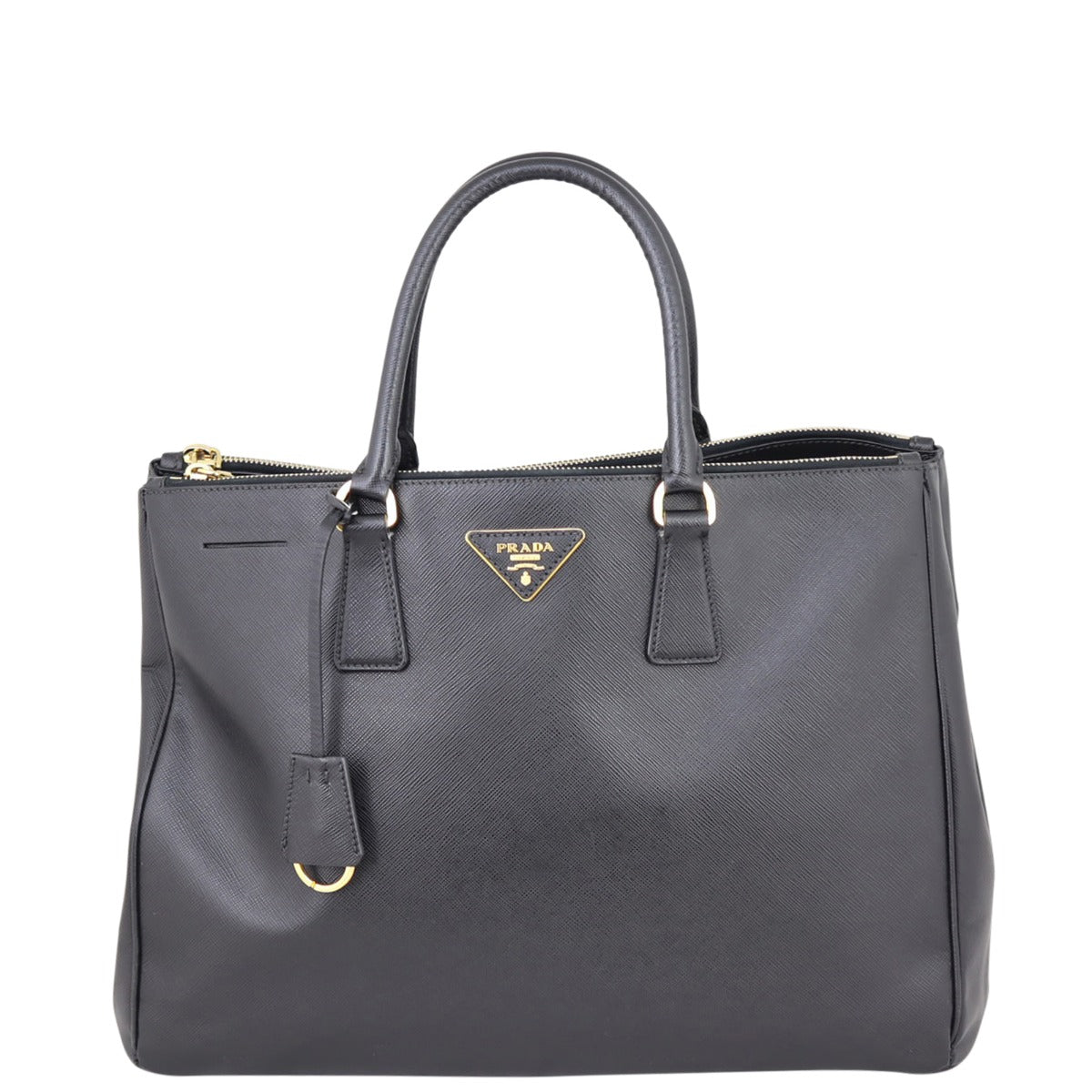 Prada Saffiano Lux Galleria Double Zip Tote Large