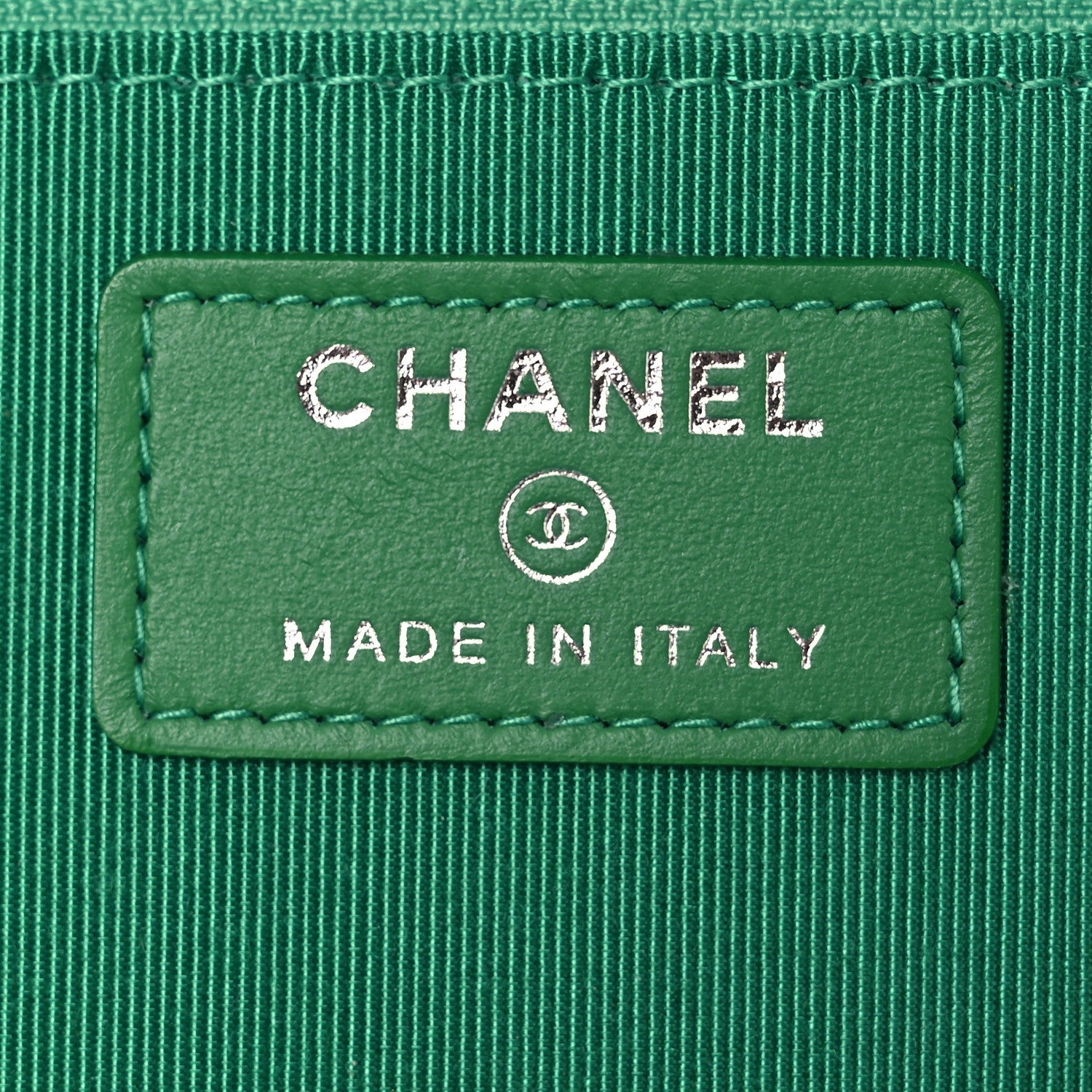 Tweed Fringe Wallet On Chain WOC Black Green