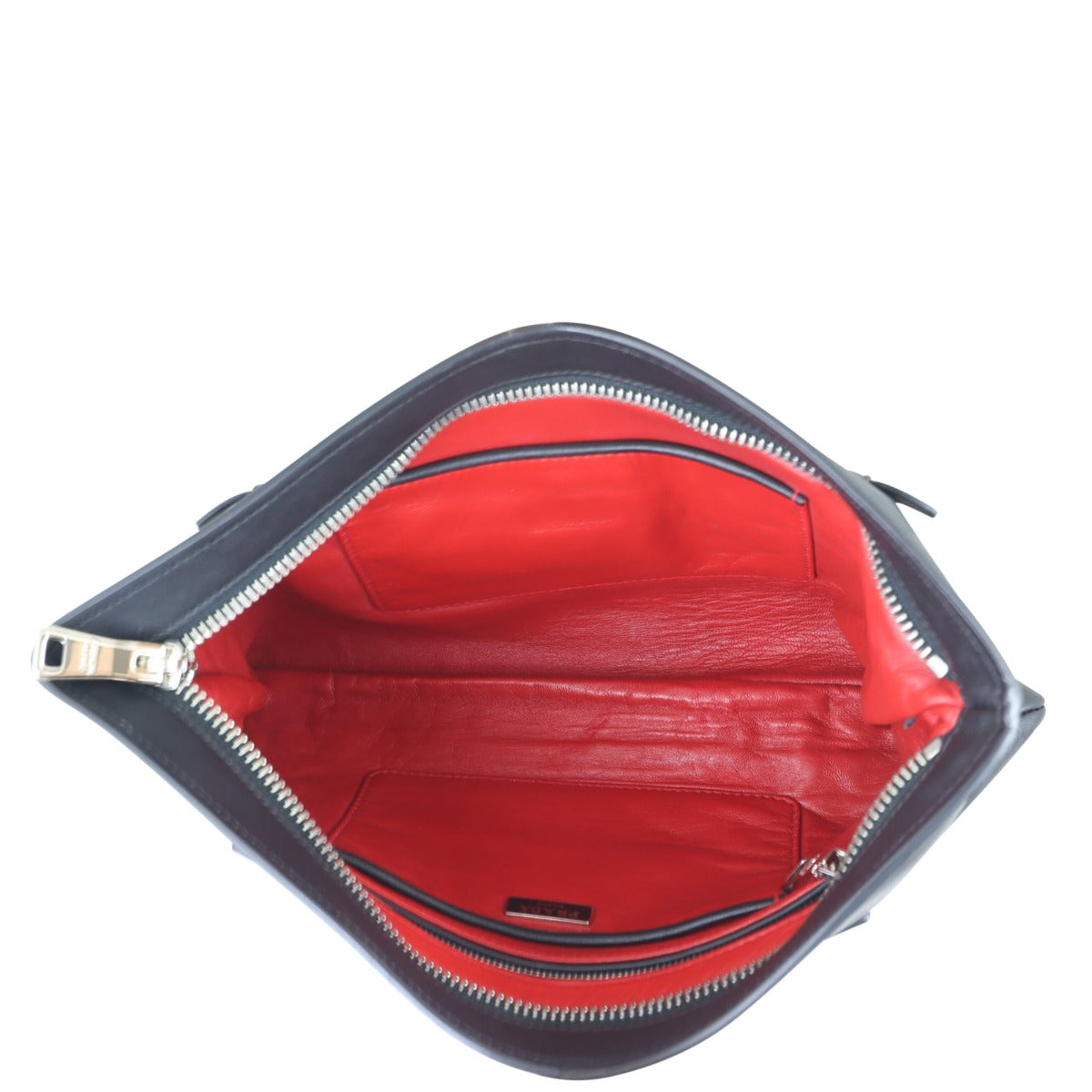 Prada Soft Calf Large Clutch