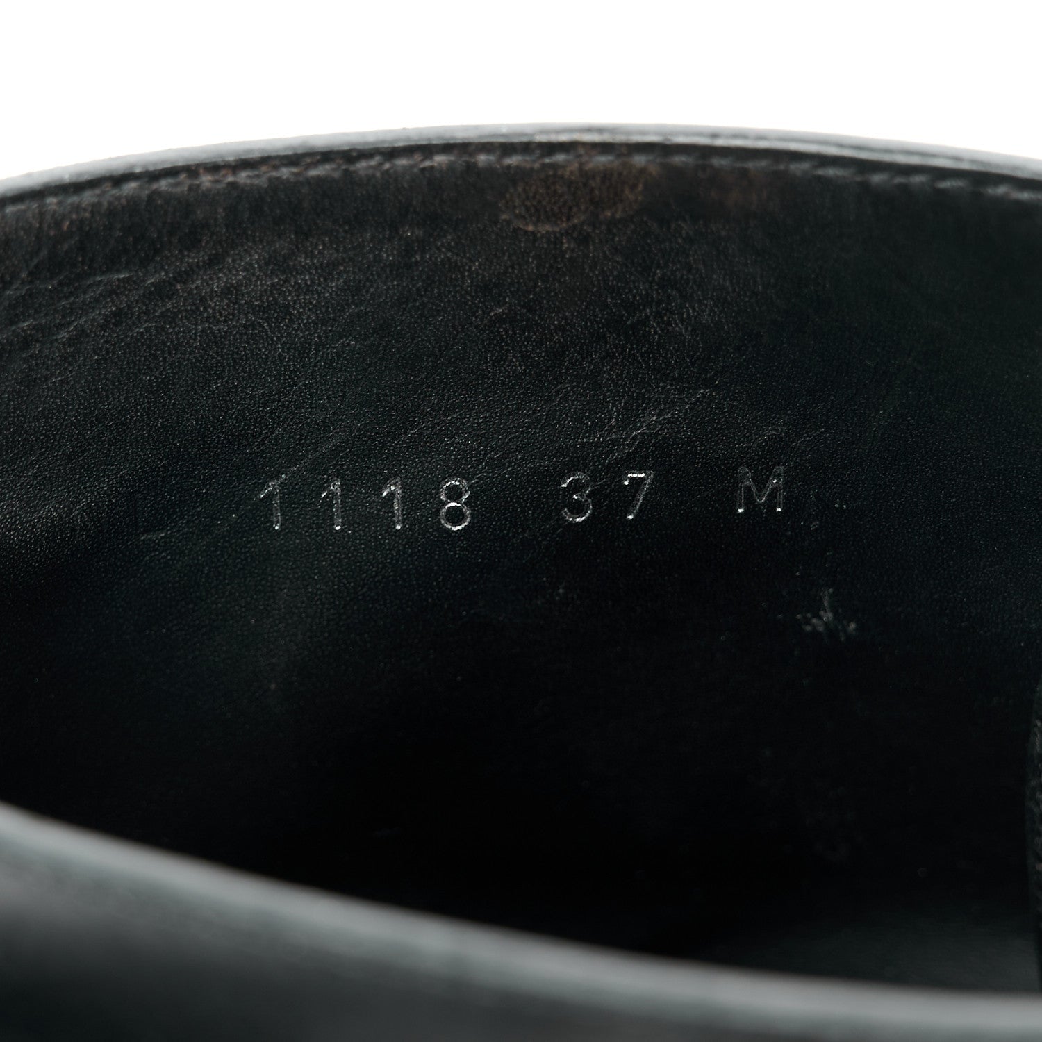 Calfskin Wonderland Flat Ranger Boots 37 Black