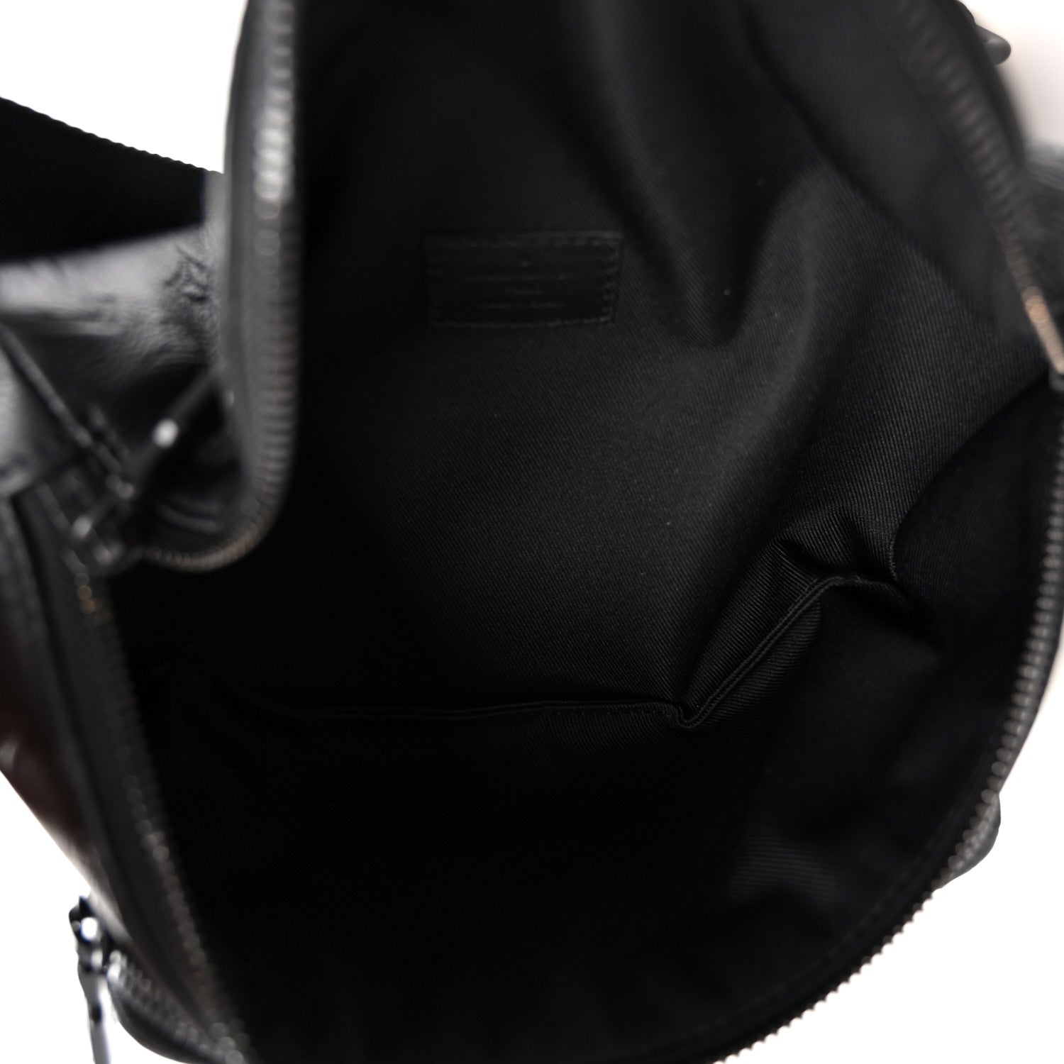 Calfskin Monogram Shadow Rush Bumbag Black