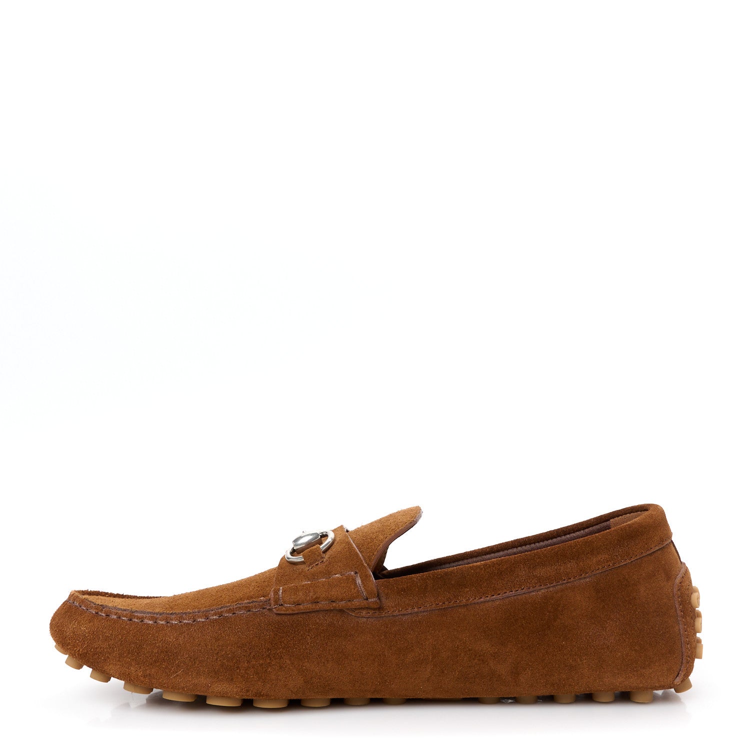 Suede Mens Horsebit Driver Loafers 9 Cuir