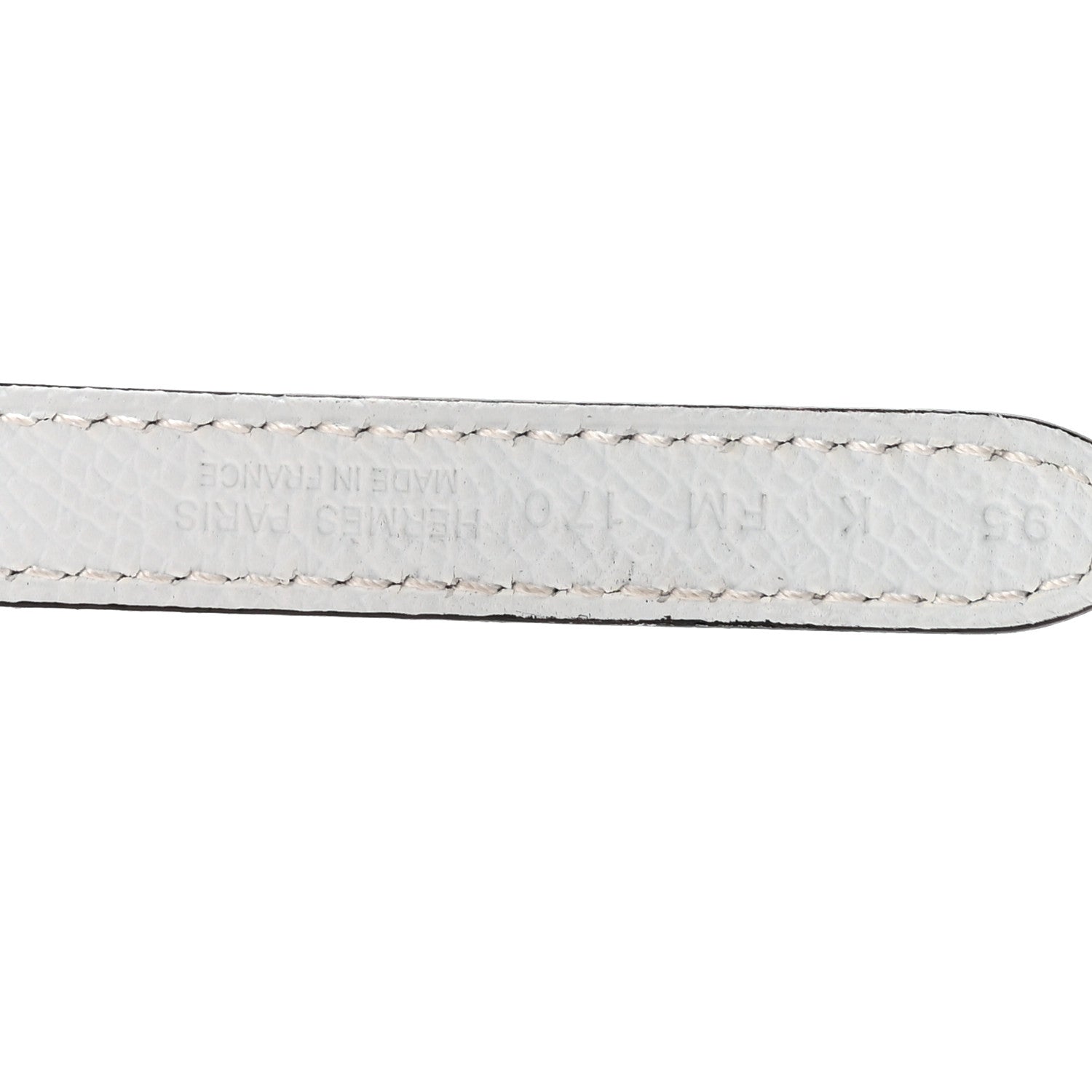 Swift Epsom 13mm Infini Belt 95 38 Gold White