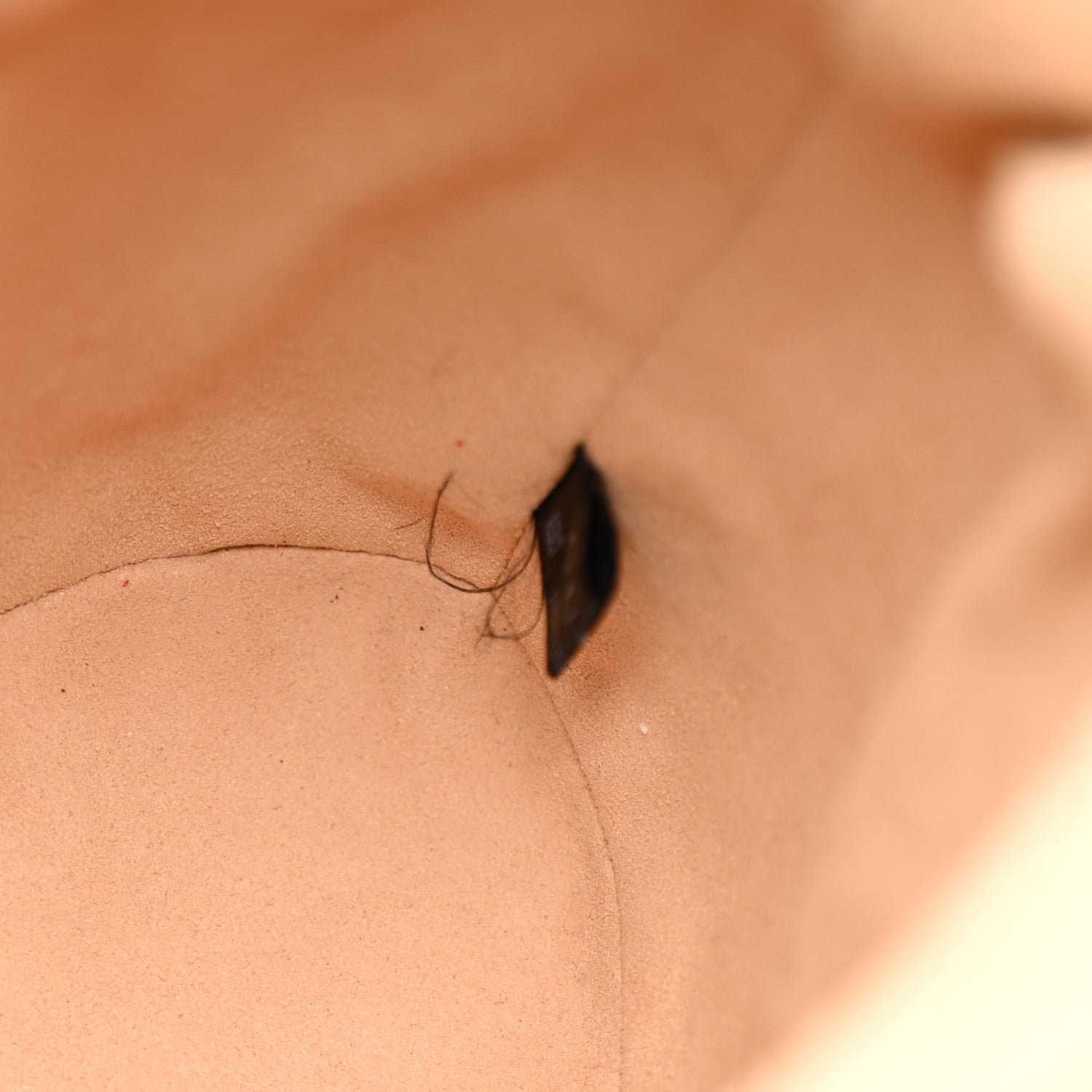 Monogram Textured Calfskin Horsebit 1955 Drawstring Bucket Bag Beige Brown Sugar