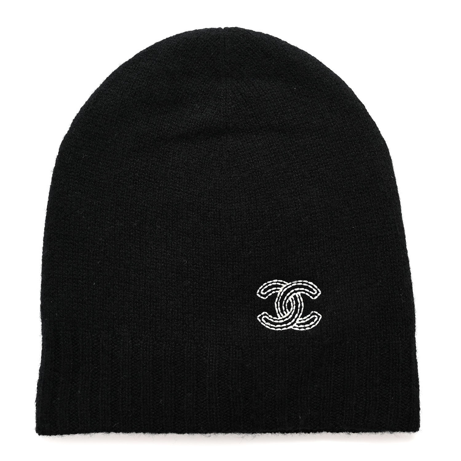 Cashmere CC Beanie Hat Black