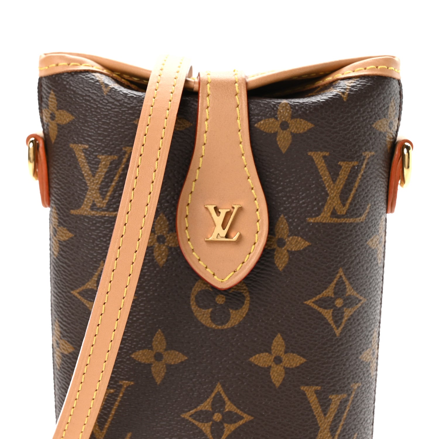 Monogram Fold Me Pouch