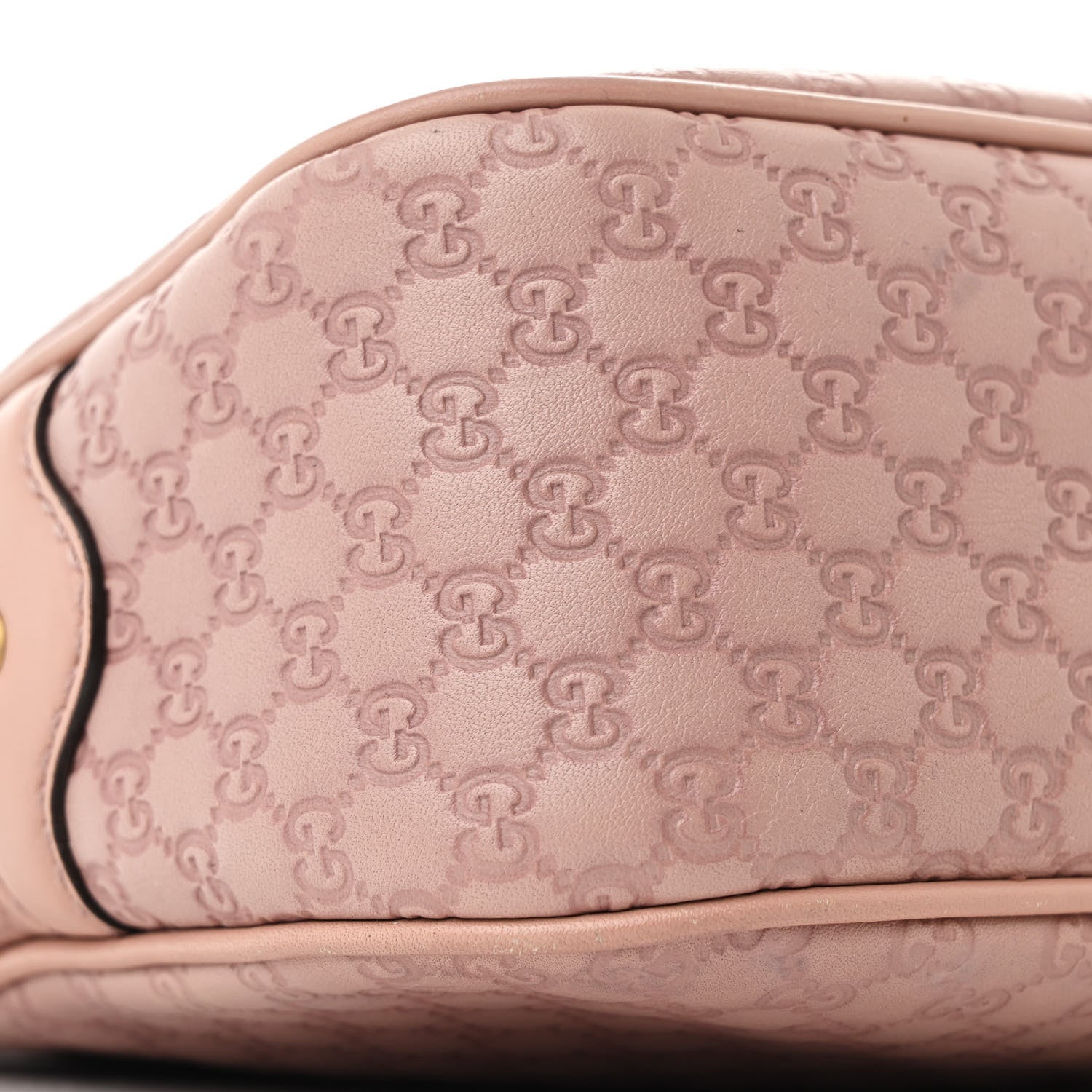 Microguccissima Sunshine Disco Crossbody Bag Light Pink