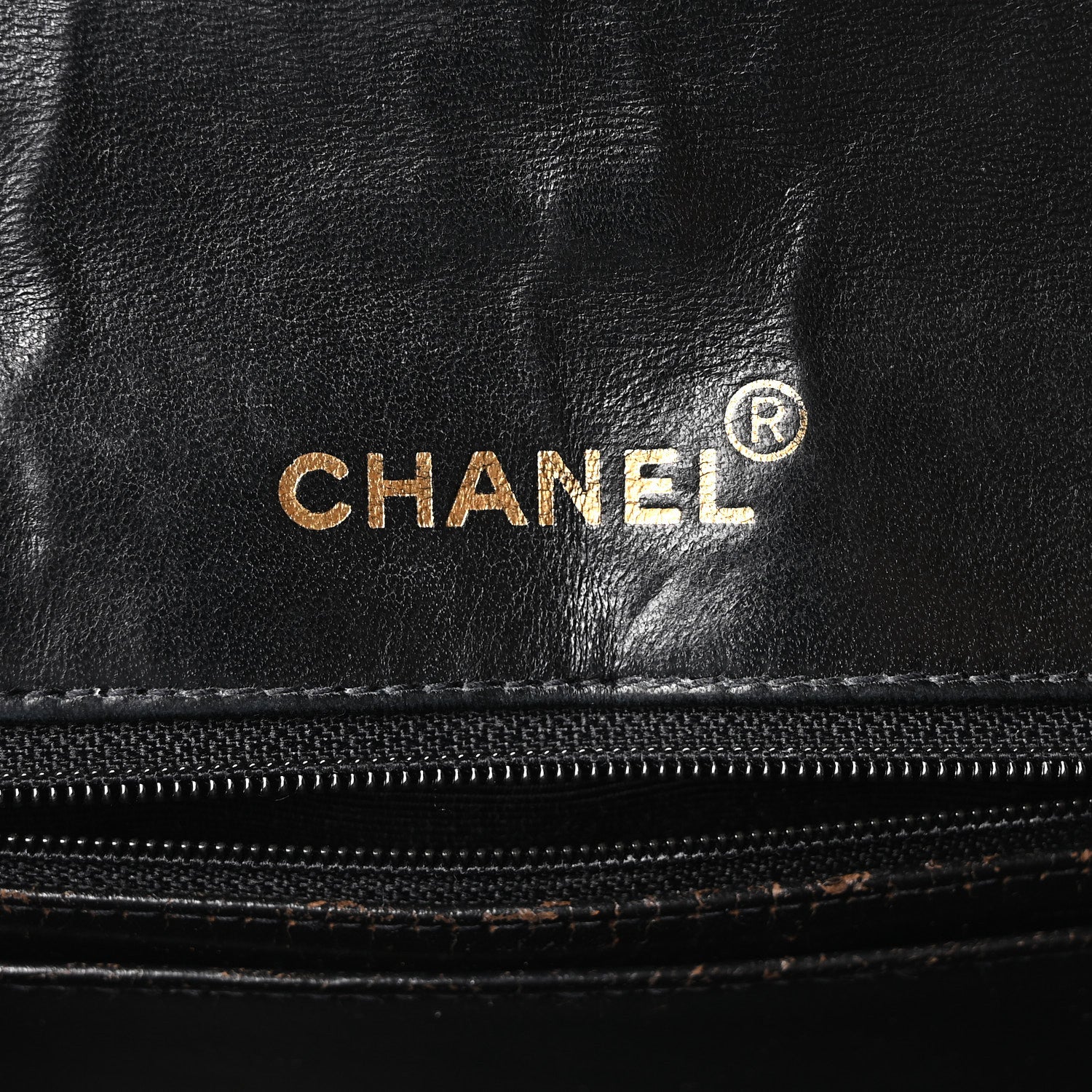 Patent Quilted Small Diana Flap Black