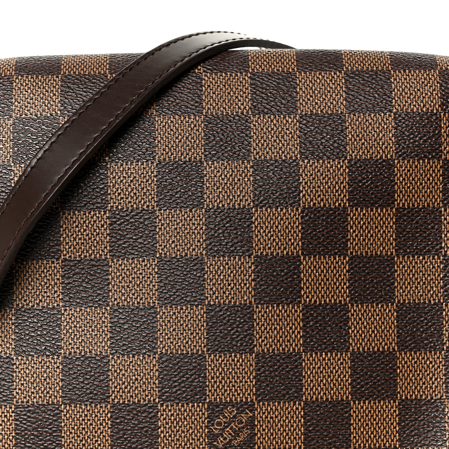 Damier Ebene Musette Salsa Long Strap