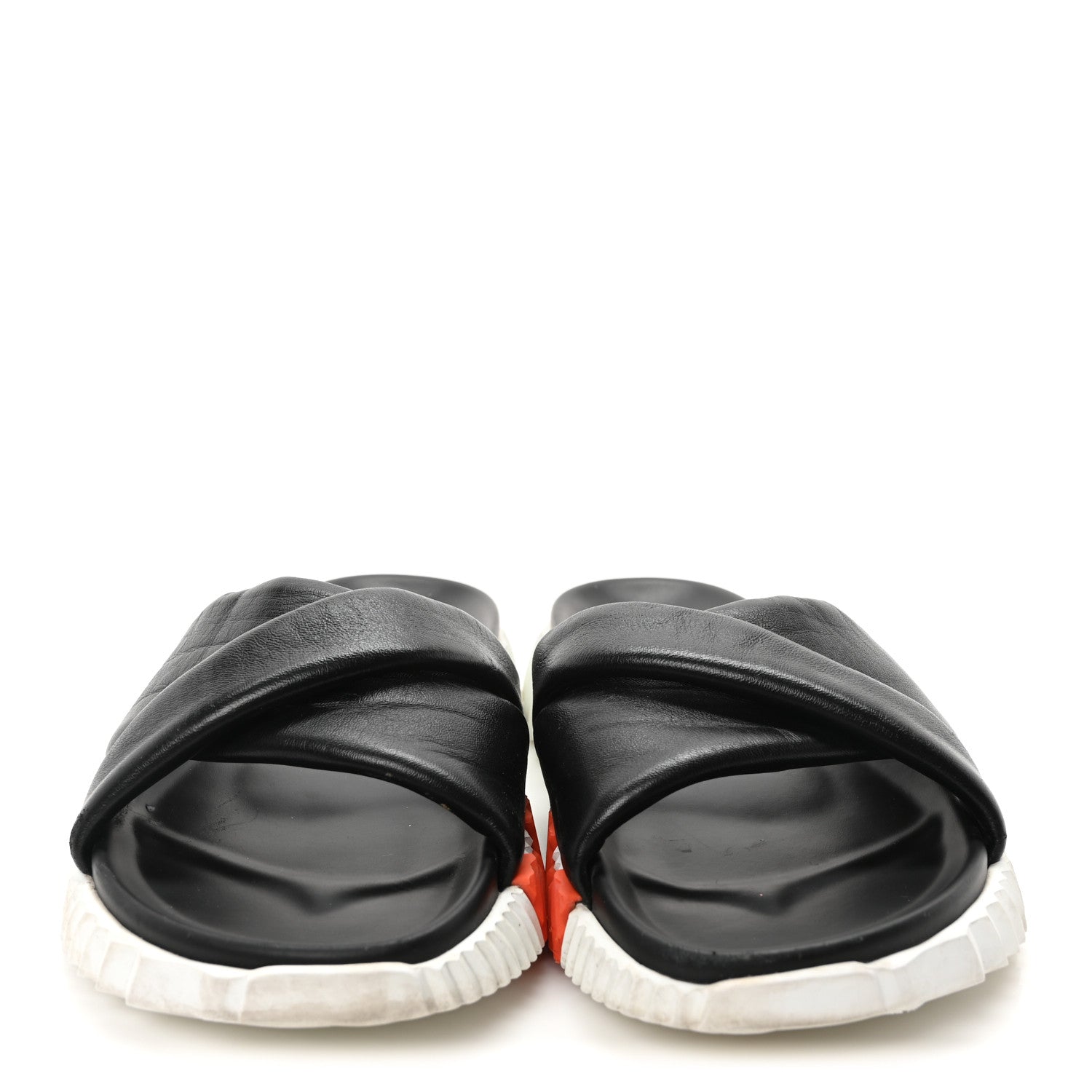 Nappa Womens Infra Sandals 39 Black