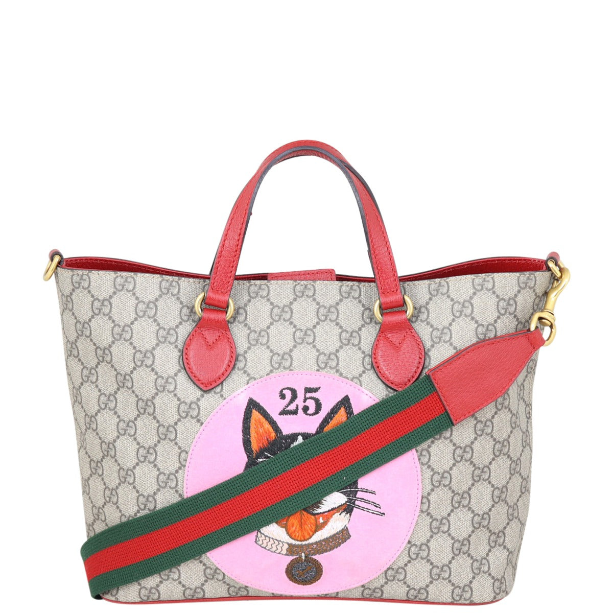 Gucci GG Supreme Bosco Patch Tote