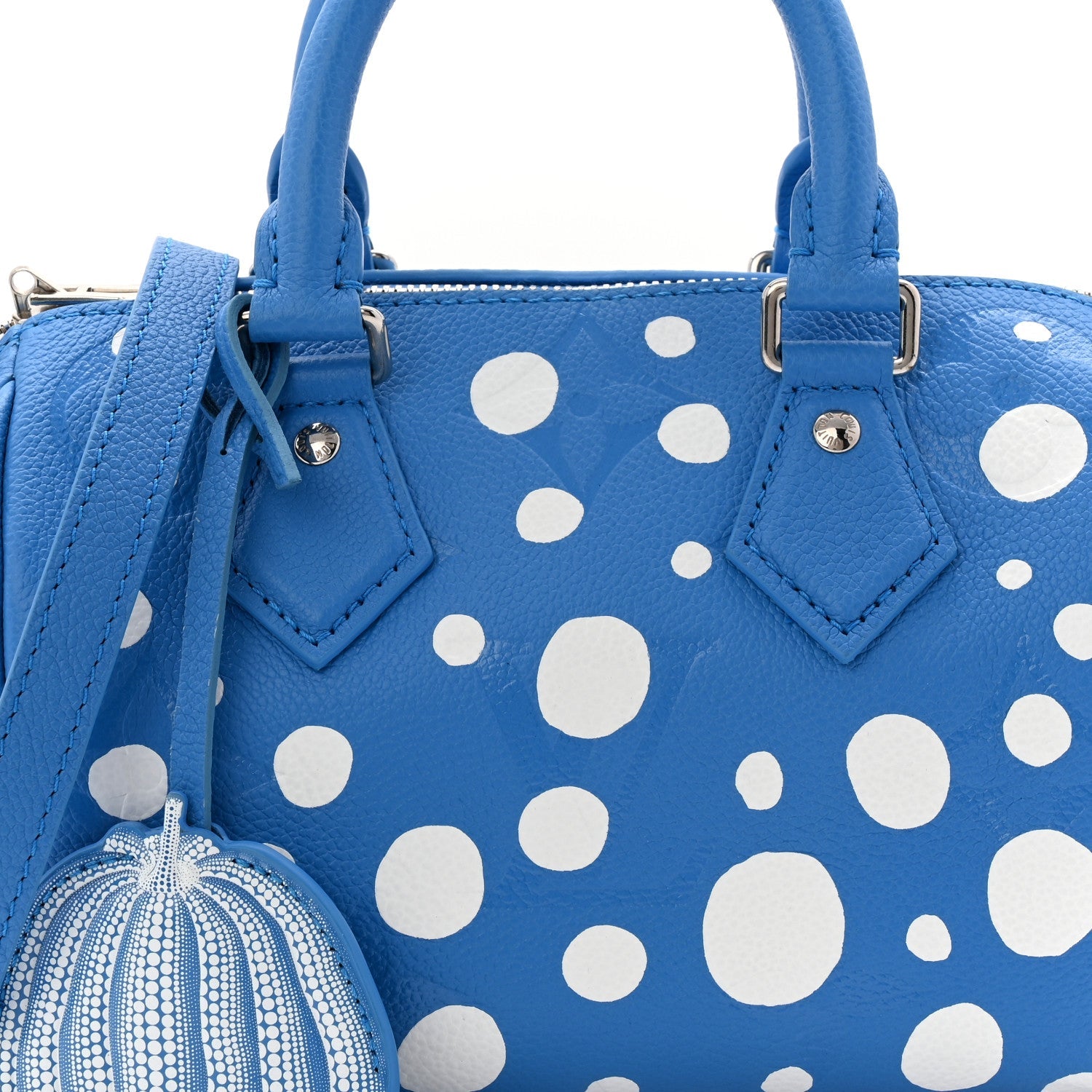 LV X YK Empreinte Speedy Bandouliere 20 Blue White
