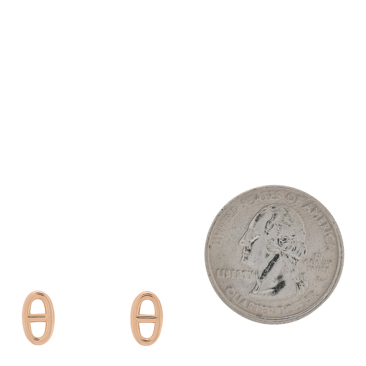 18K Rose Gold TPM Farandole Stud Earrings