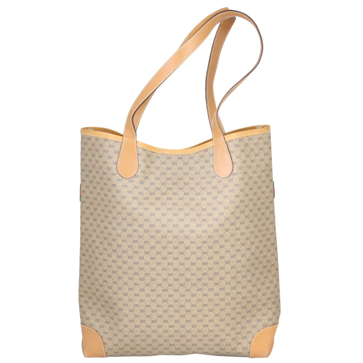 Gucci GG Web Sherry Line Tote