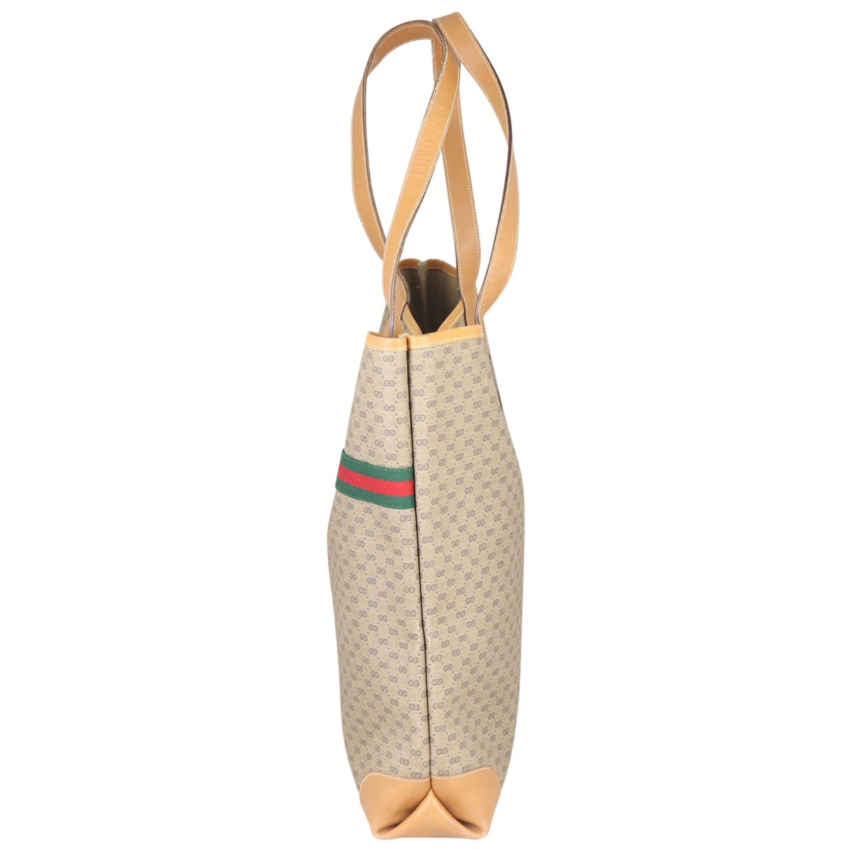 Gucci GG Web Sherry Line Tote