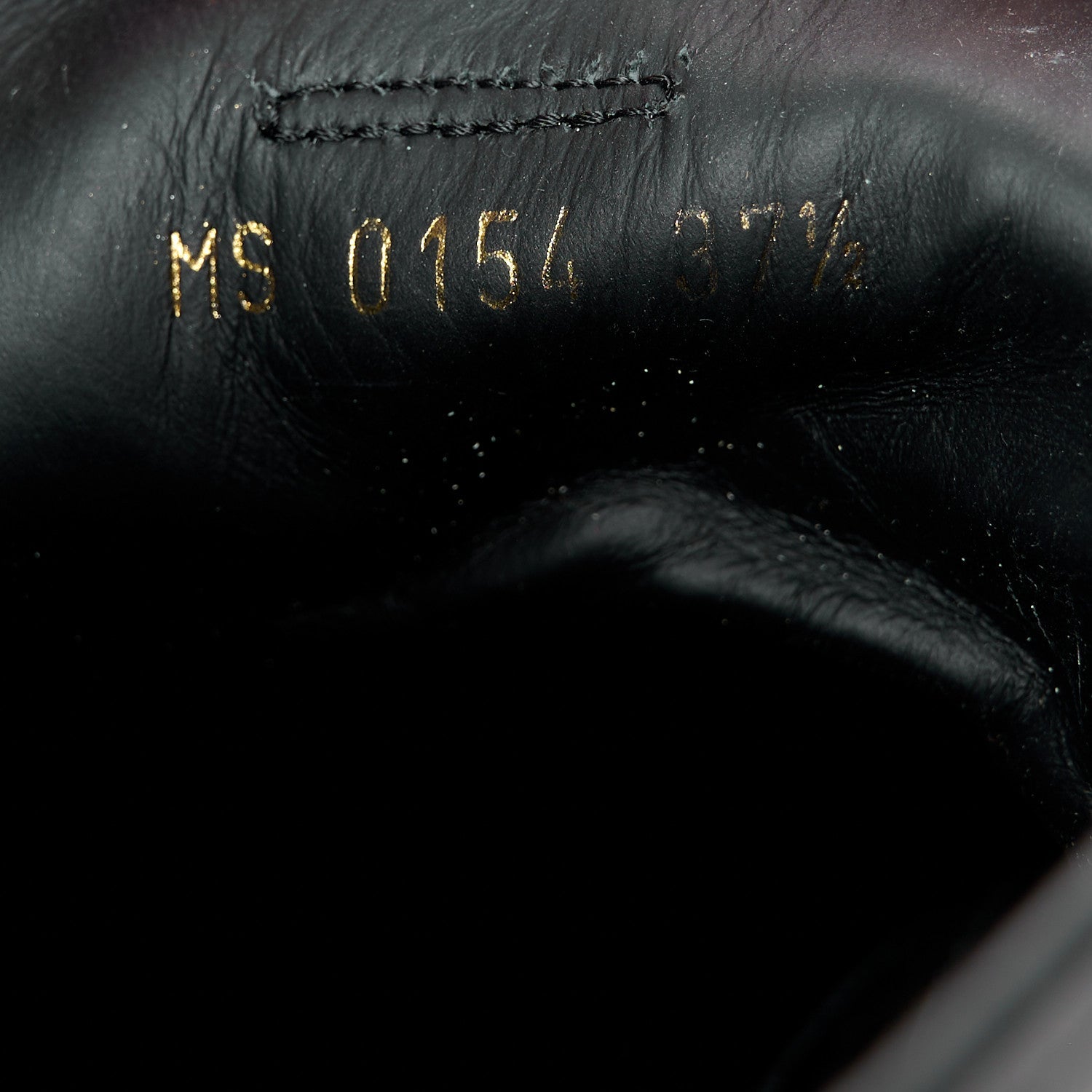 Calfskin Punchy Karakoram Sneaker Boots 37.5 Black
