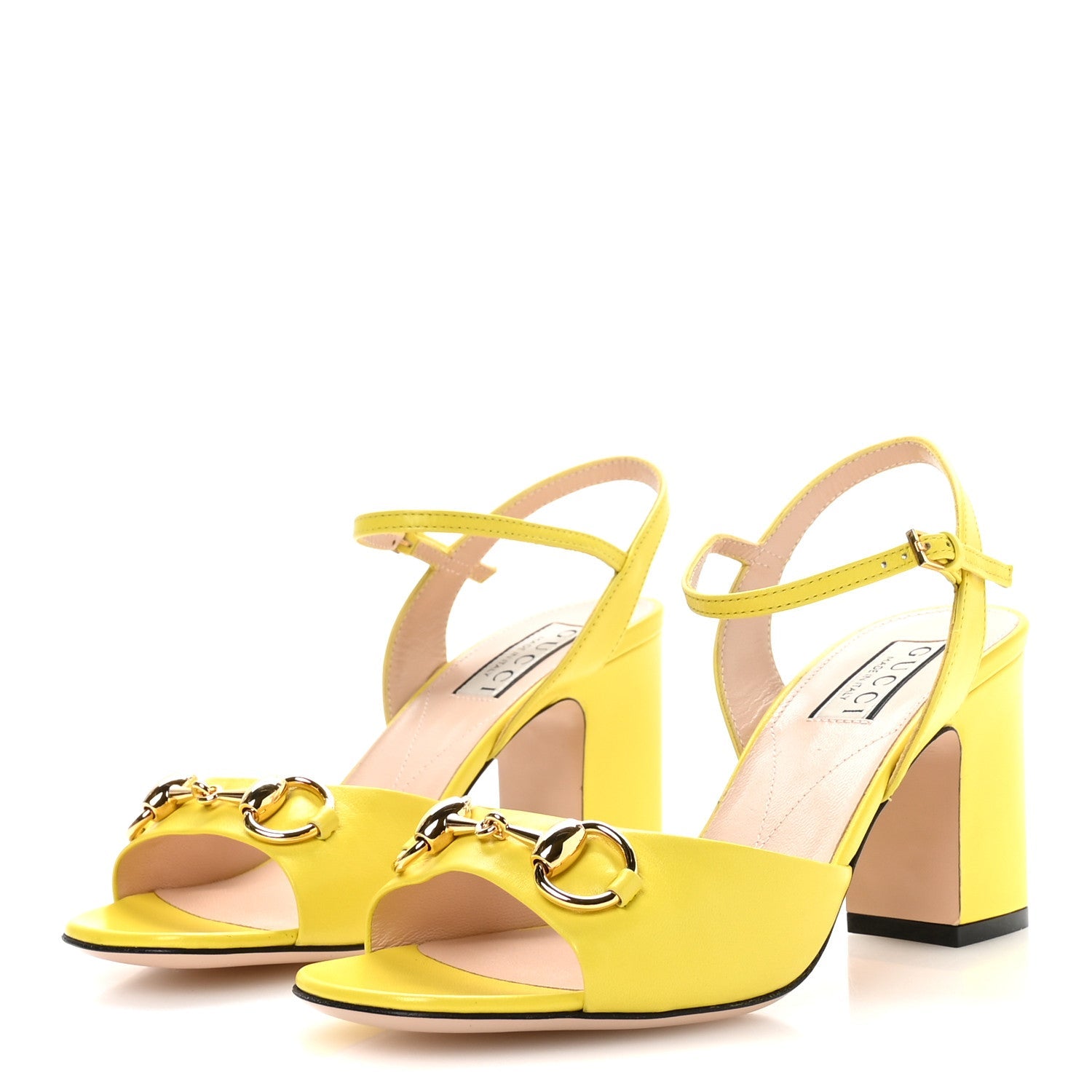 Malaga Kid Horsebit Lady 75mm Sandals 36.5 Acid Lime