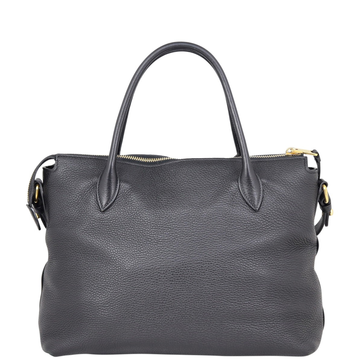 Prada Vitello Daino Zip Tote