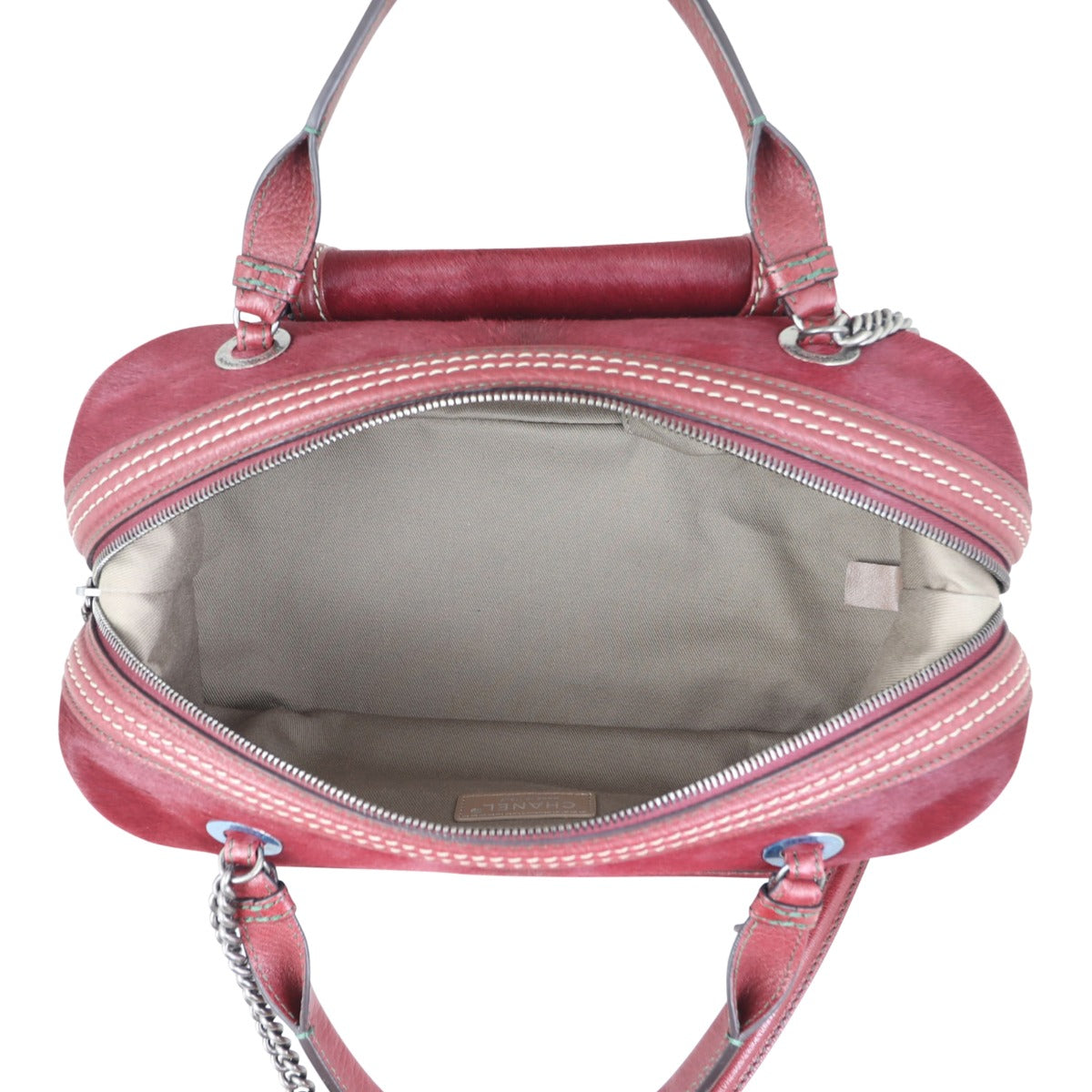 Chanel Pony Hair and Leather Paris-Dallas Bowling Fringe Bag | Calfskin