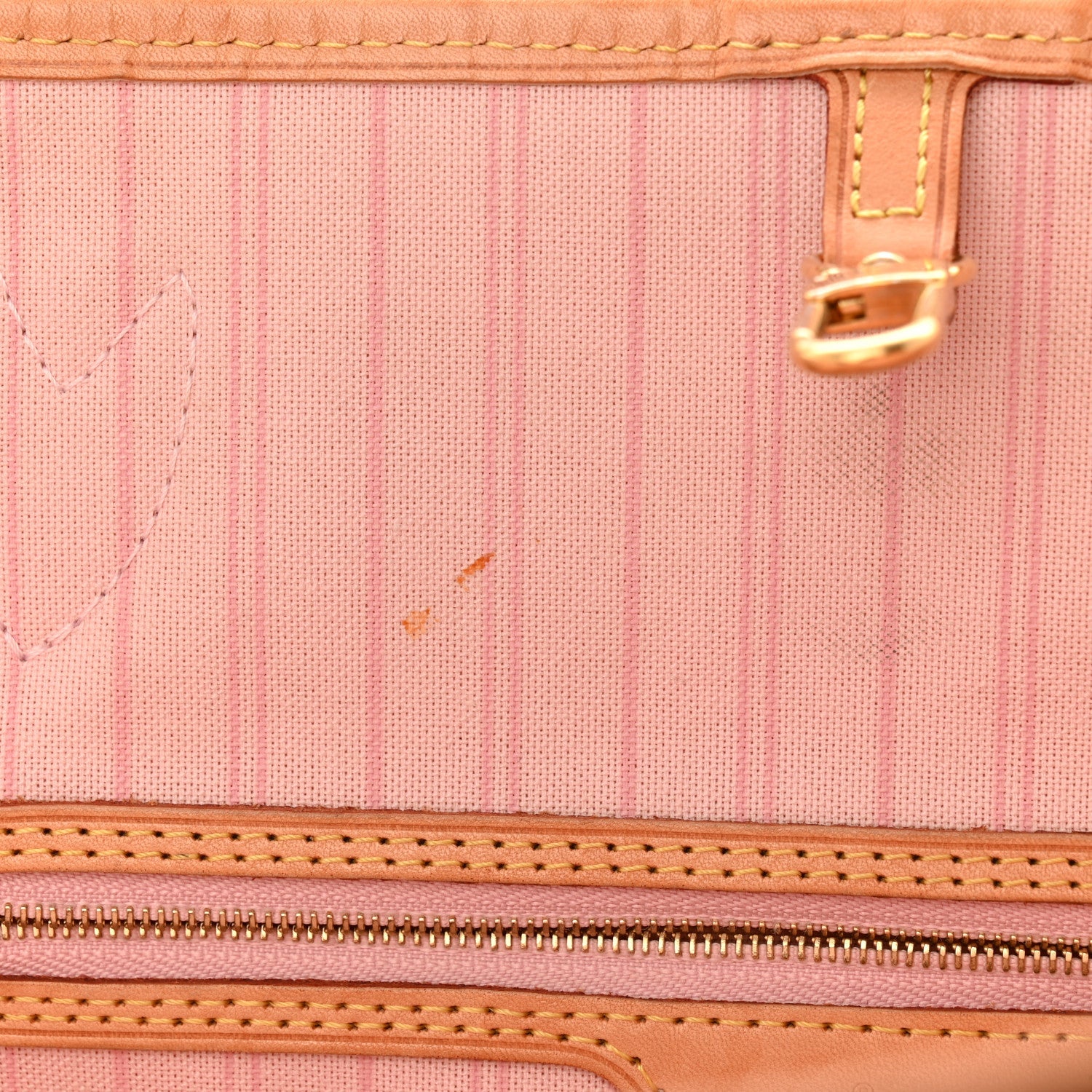 Damier Azur Neo Neverfull MM Rose Ballerine