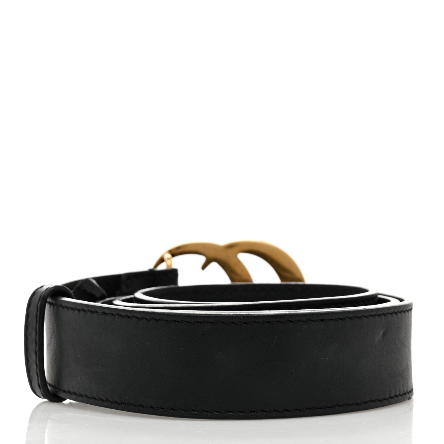Calfskin Double G 30mm Belt 90 36 Black