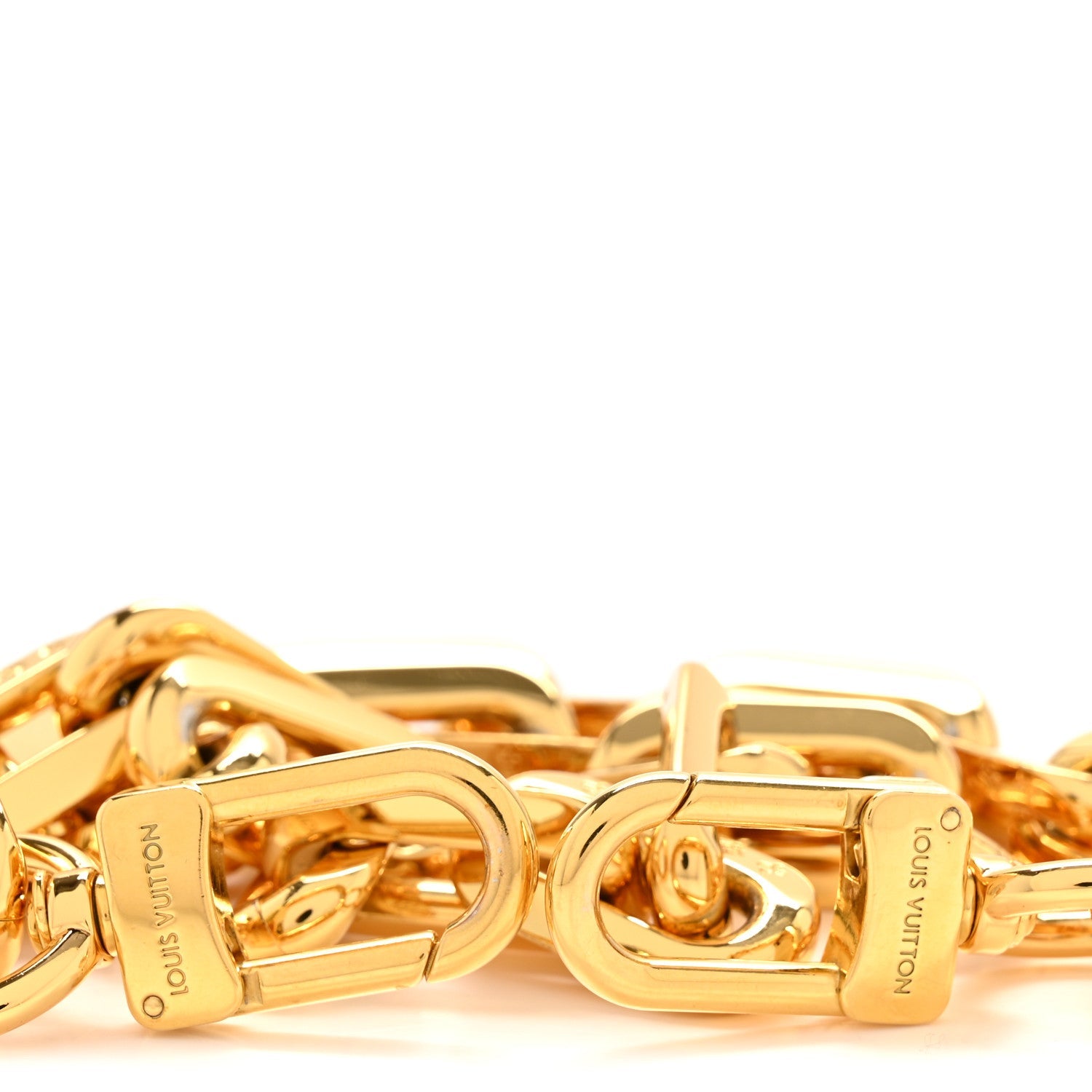 Metal Coussin MM Chain Strap Gold