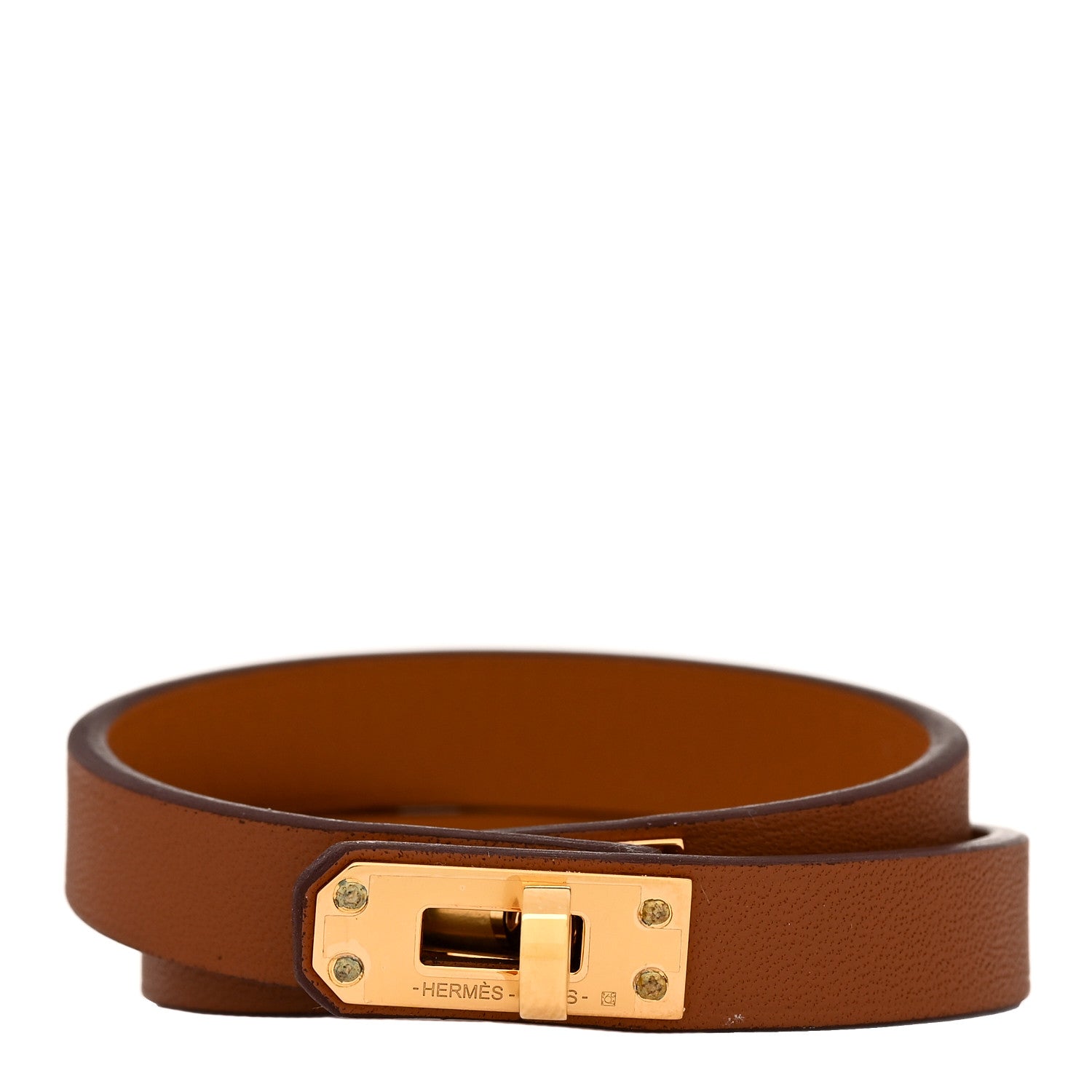 Swift Mini Kelly Double Tour Bracelet T1 Gold