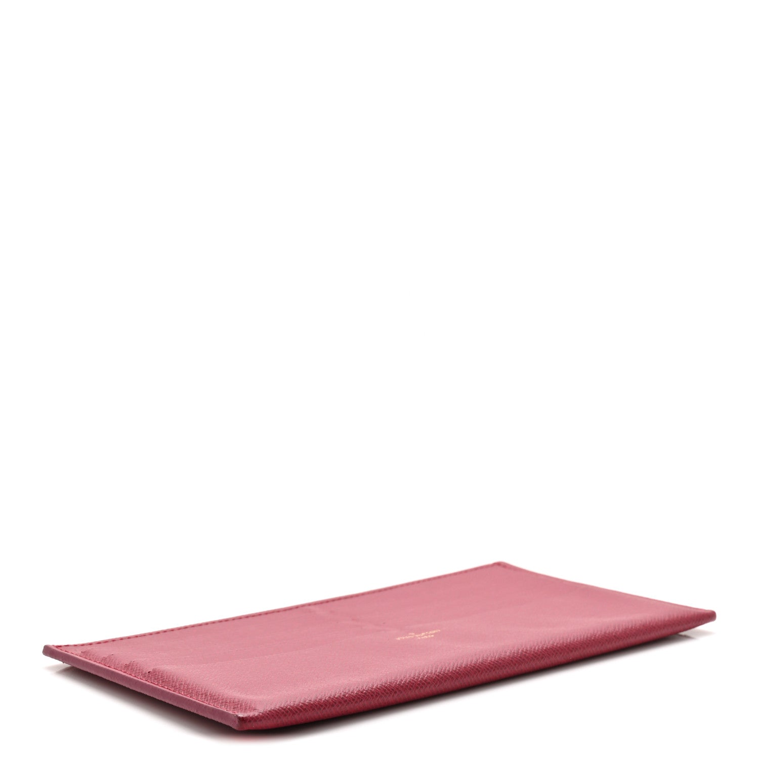 Calfskin Pochette Felicie Card Holder Insert Fuchsia