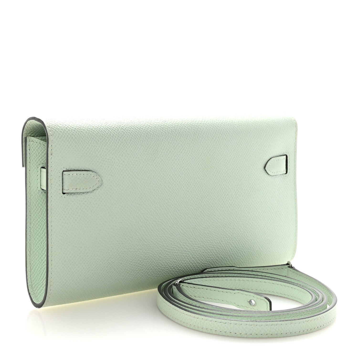 Epsom Kelly Wallet To Go Vert Peppermint