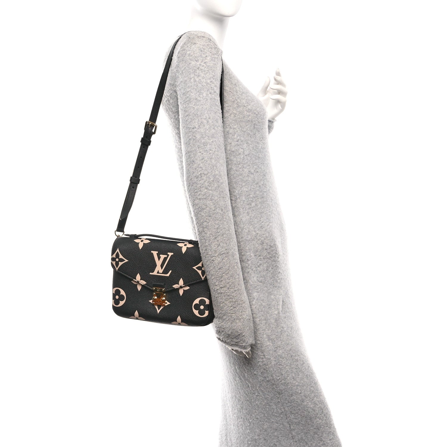 Empreinte Monogram Giant Pochette Metis Black Beige