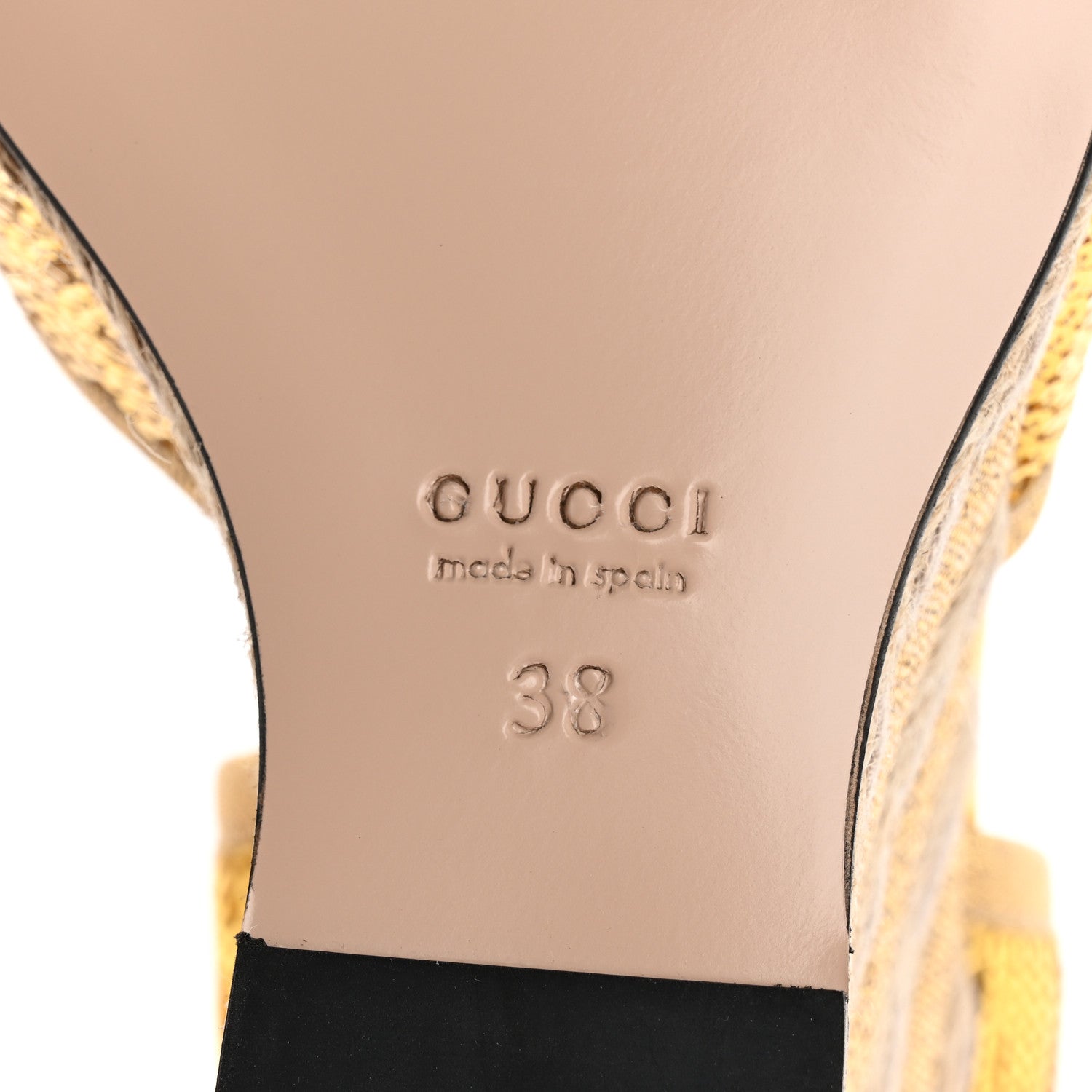 Metallic Nappa Ophelia Espadrille Platform Wedge Sandals 38 Oro Vecchio