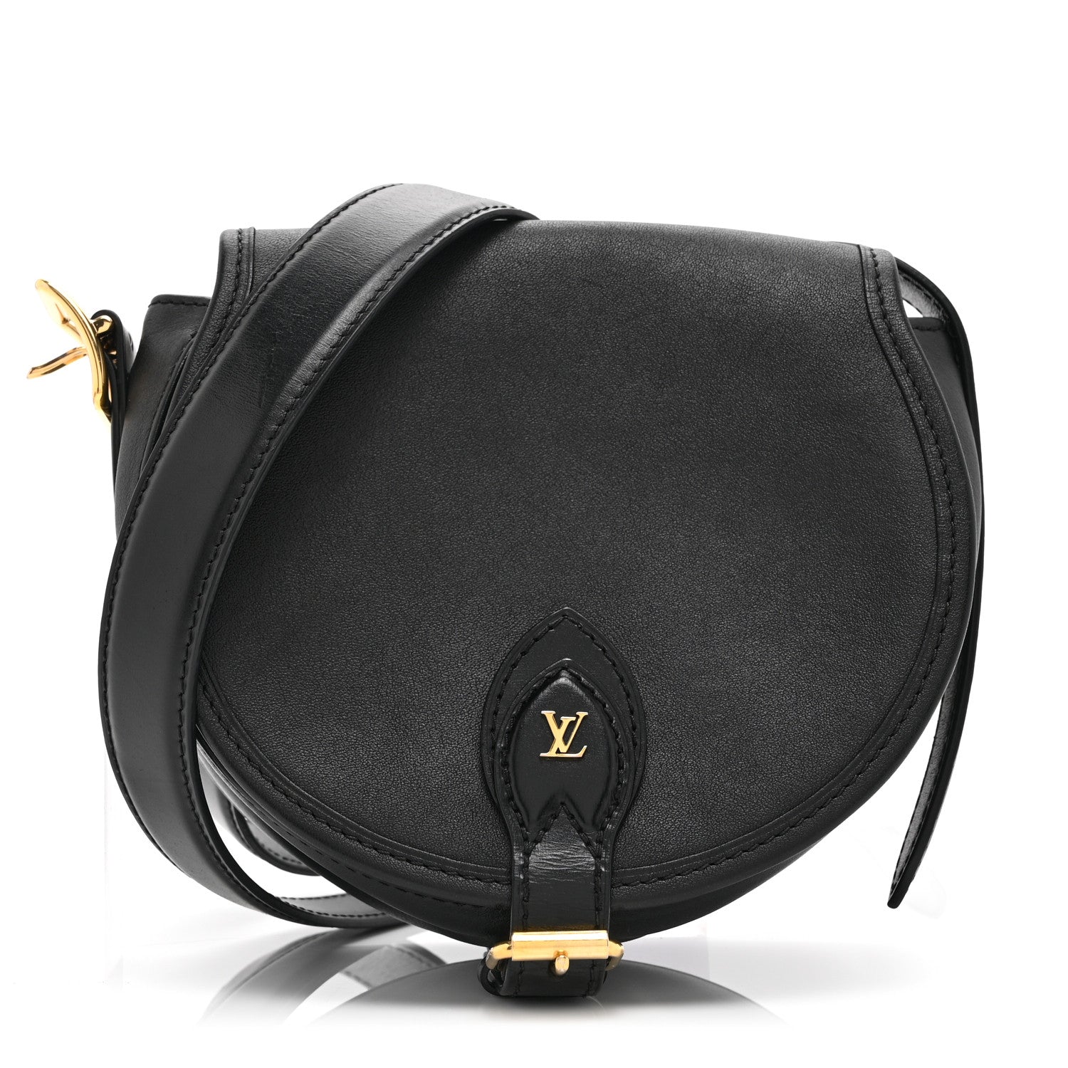 Calfskin Tambourin Black