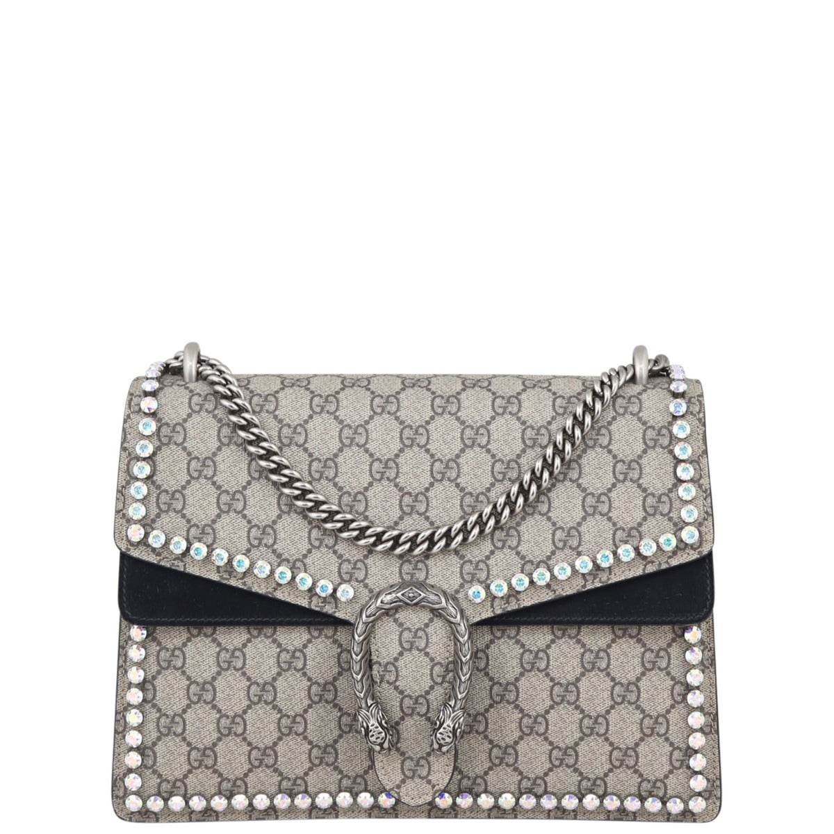Gucci Dionysus Crystal Embellished Medium Shoulder Bag