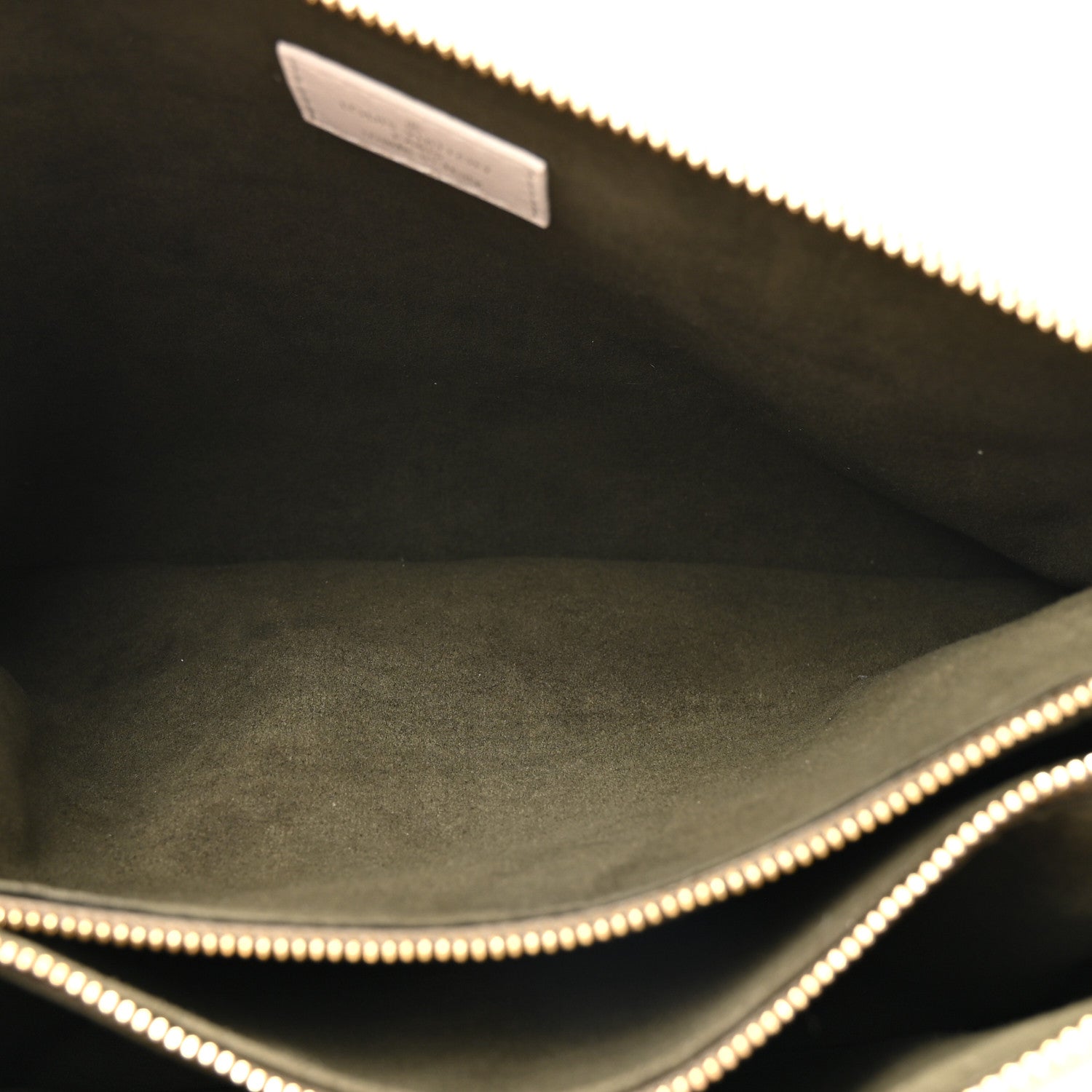 Lambskin Embossed Monogram Coussin PM Beige Cream