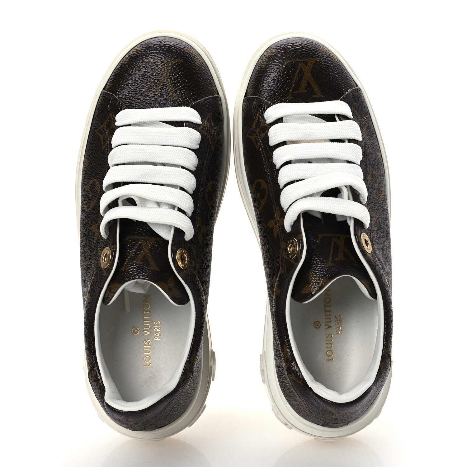 Monogram Time Out Sneakers 35