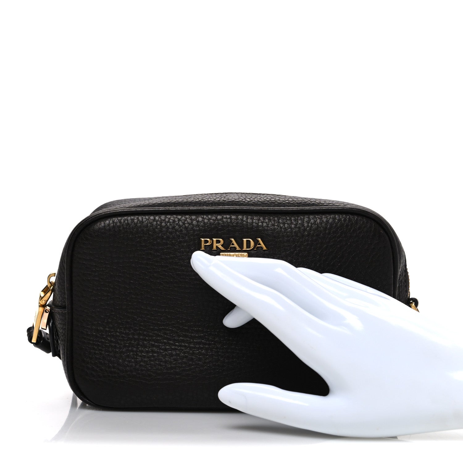 Vitello Daino Cosmetic Pouch Bruciato