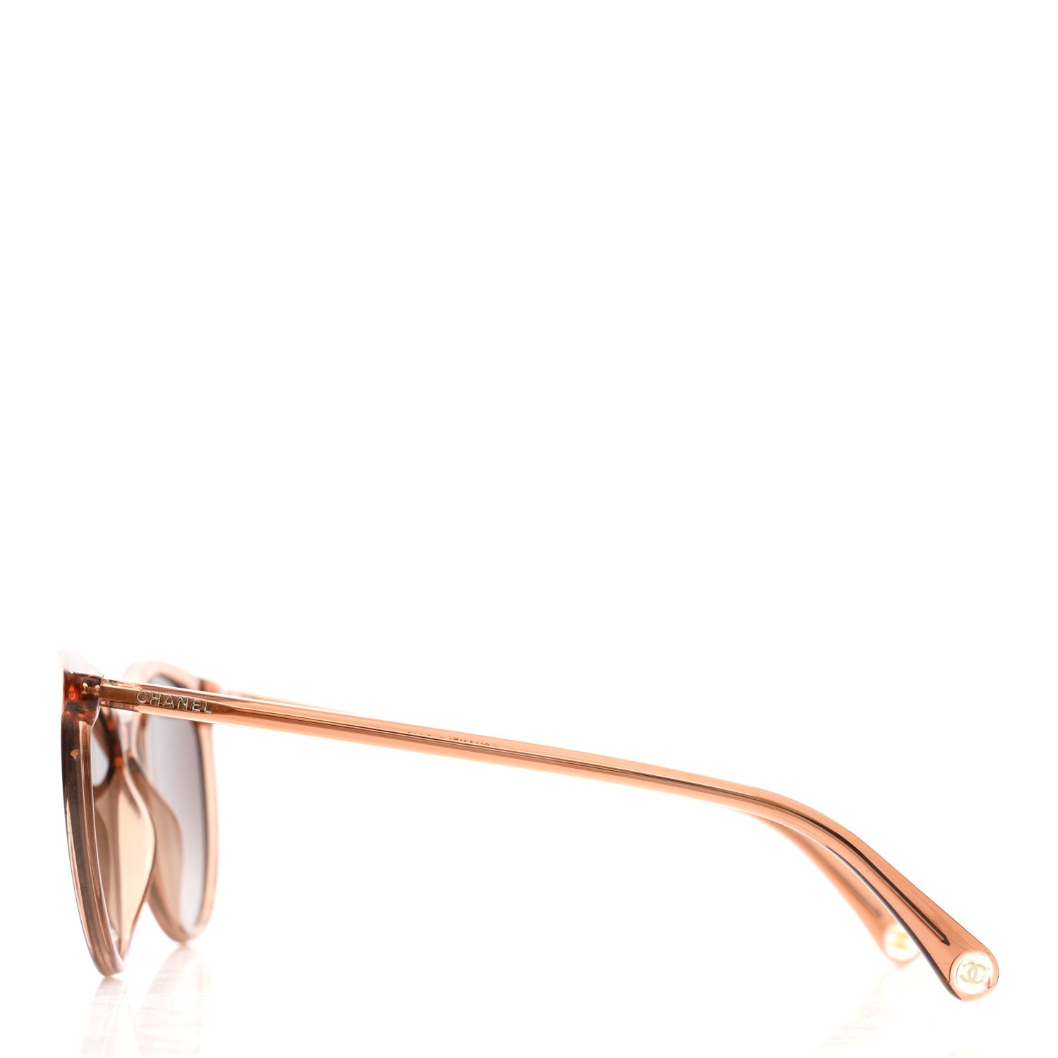 Acetate Round 5448 Sunglasses Brown