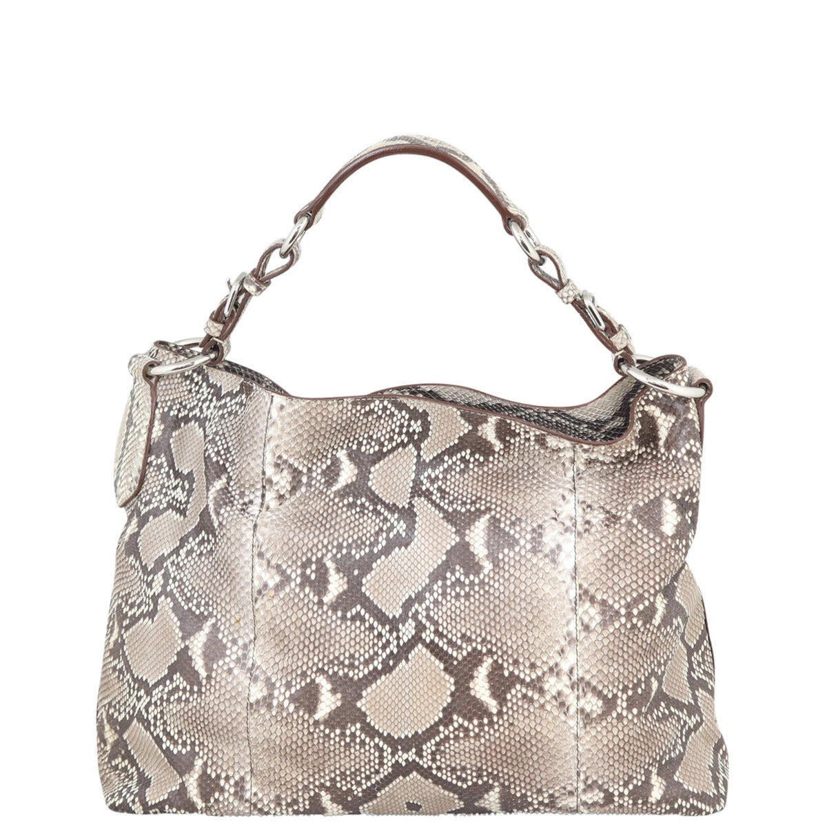 Prada Python Logo Hobo