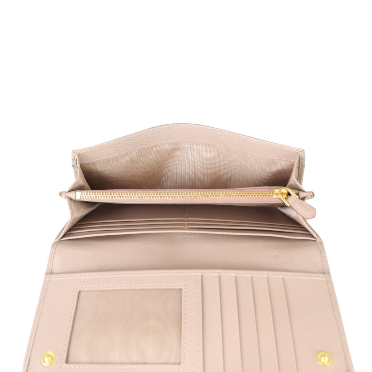Prada Saffiano Continental Wallet