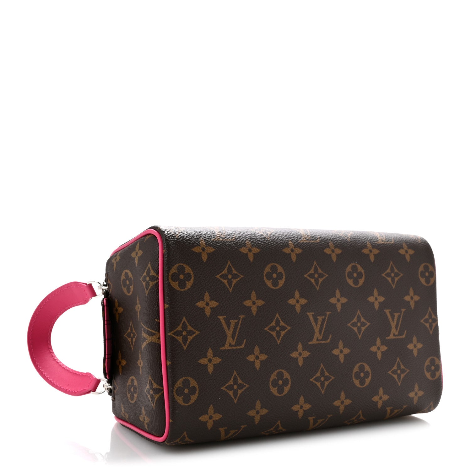 Monogram Macassar Dopp Kit Toilet Pouch Pondichery Pink
