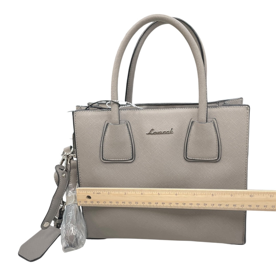 Handbag By Clothes Mentor In Grey, Size:Medium