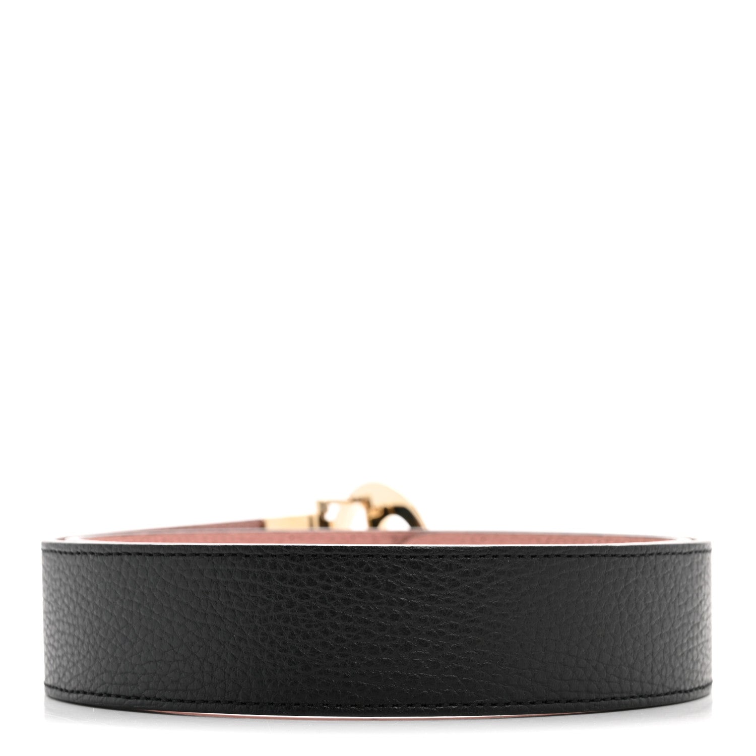 Calfskin 1973 Reversible Belt 90 36 Black Pink