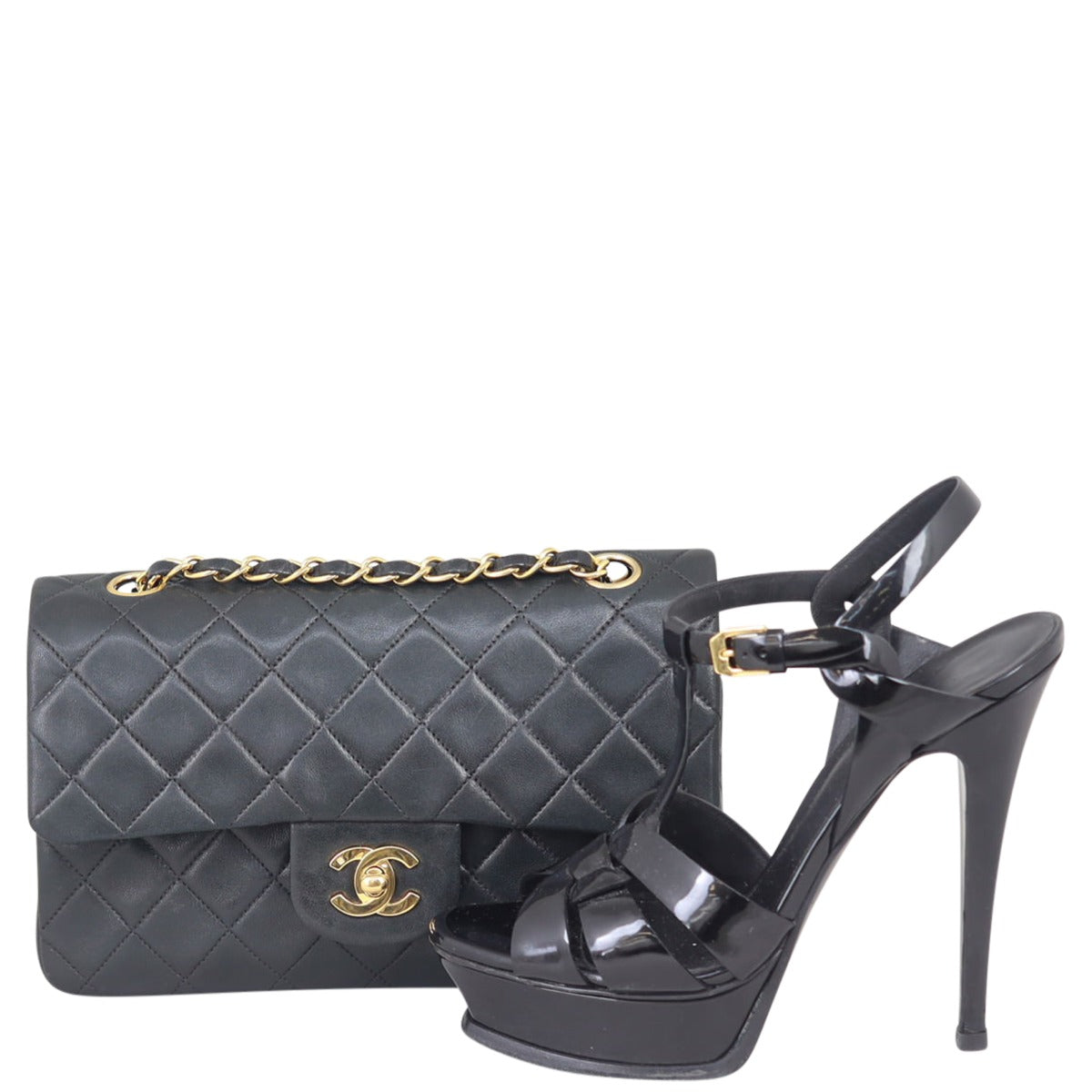 Chanel Classic Double Flap Small | Black Lambskin GH