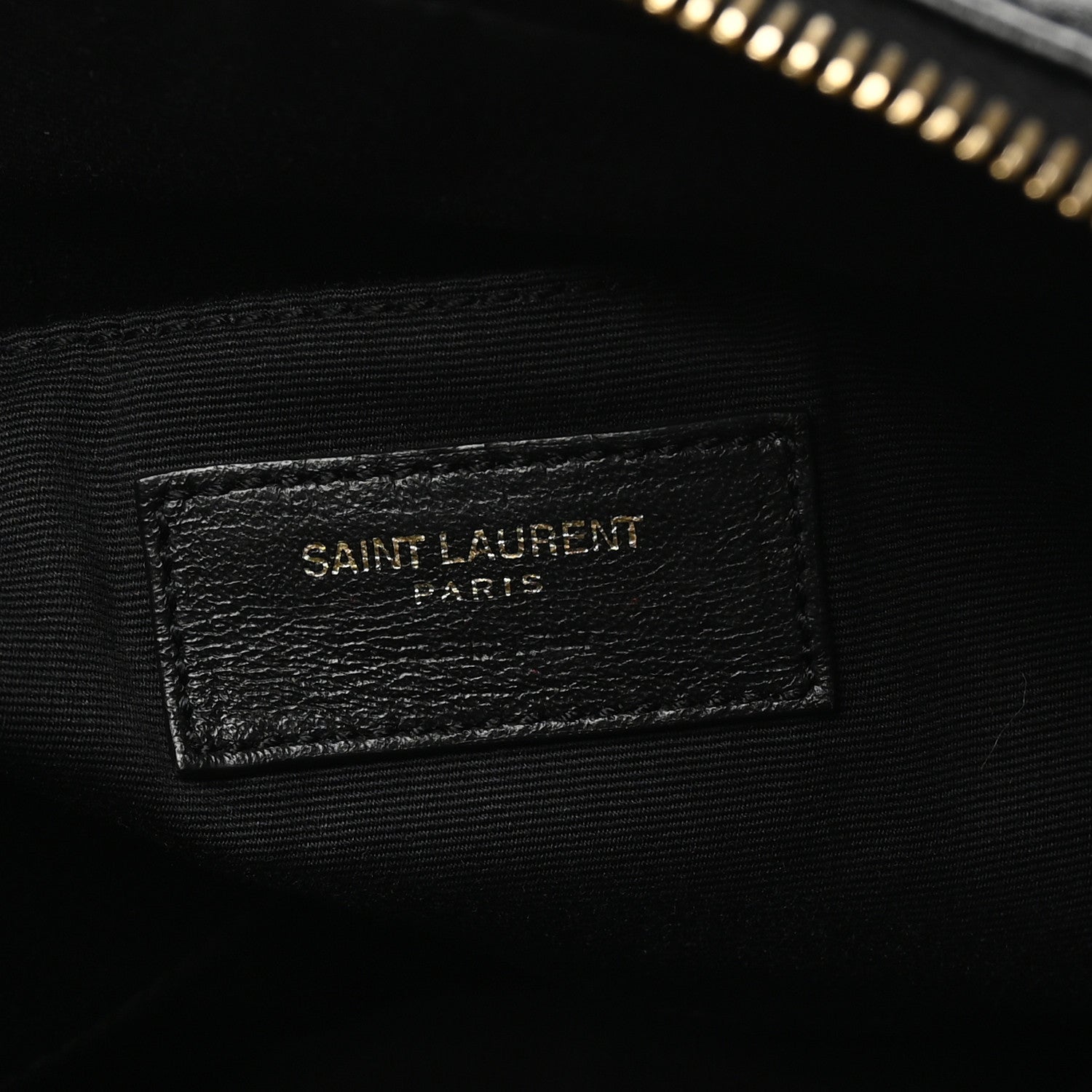 Calfskin Matelasse Monogram Lou Camera Bag Black