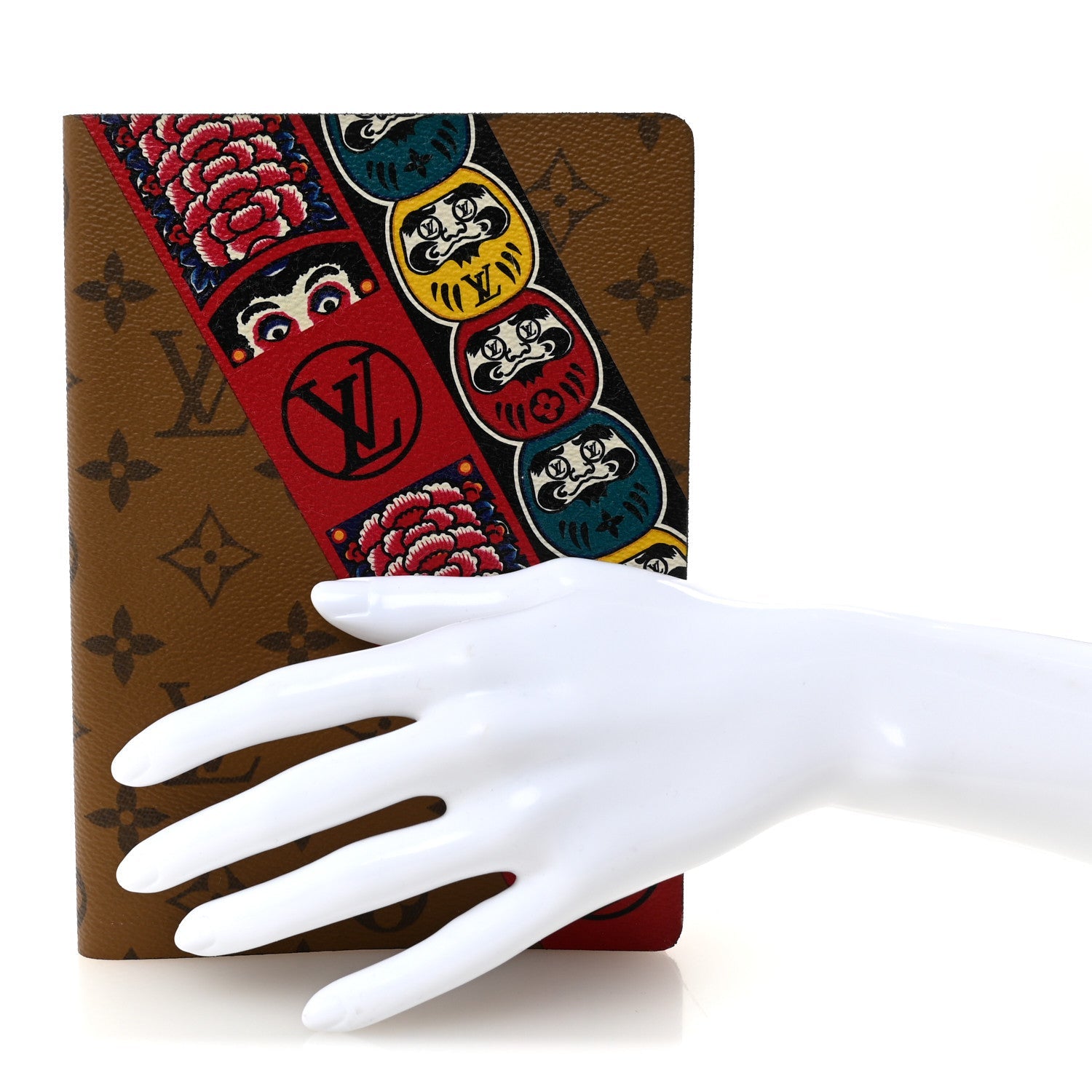 Reverse Monogram Kabuki Stickers Clemence Notebook