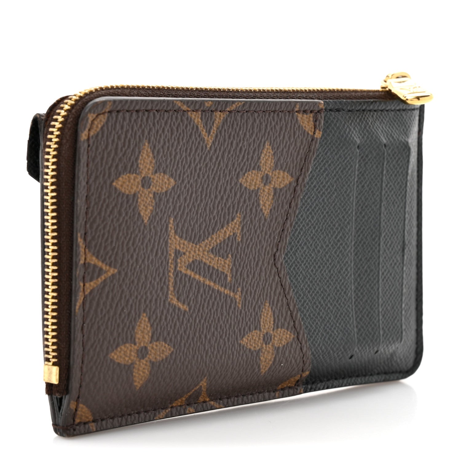 Monogram Recto Verso Card Holder Black